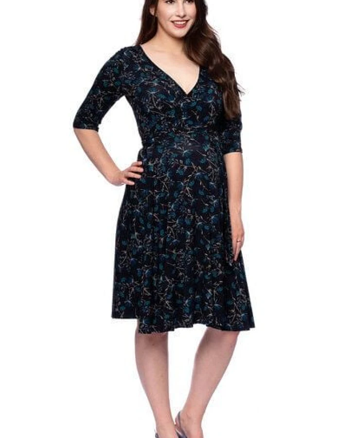 Milchshake AVA wendbares Wickelkleid aus Bambus-Viskose Jersey