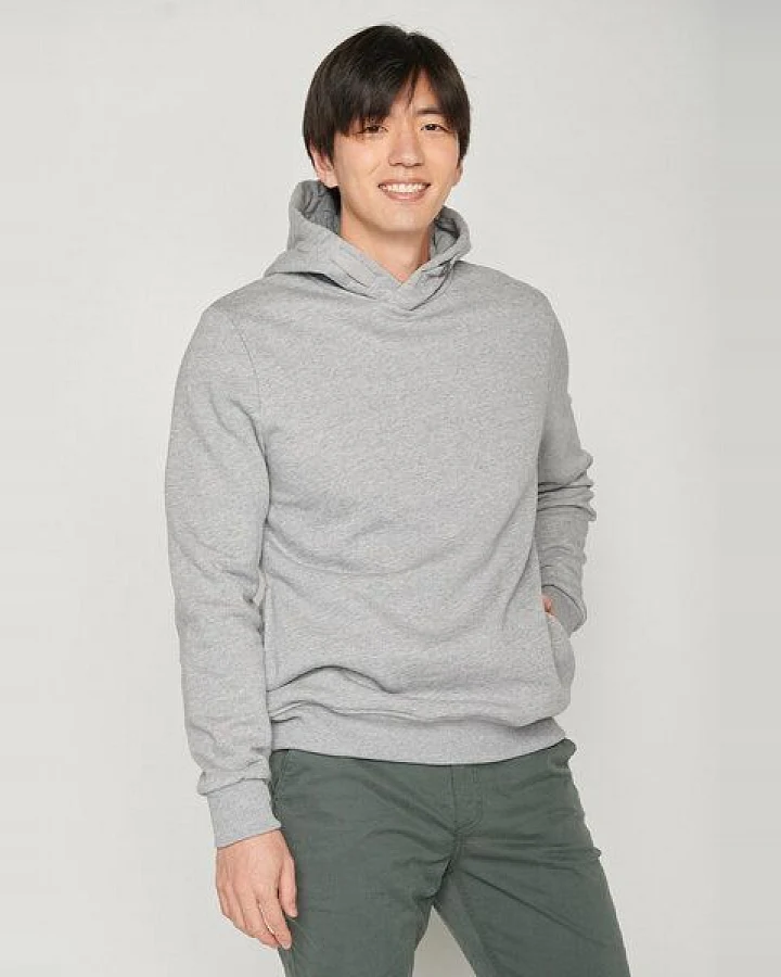 GREENBOMB Basic Star - Kuschliger Hoodie aus Bio-Baumwolle / GOTS / Fair & Vegan