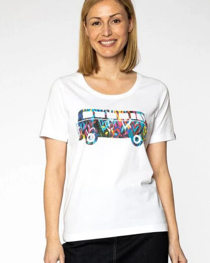 Elkline Damen T-Shirt Filled with love
