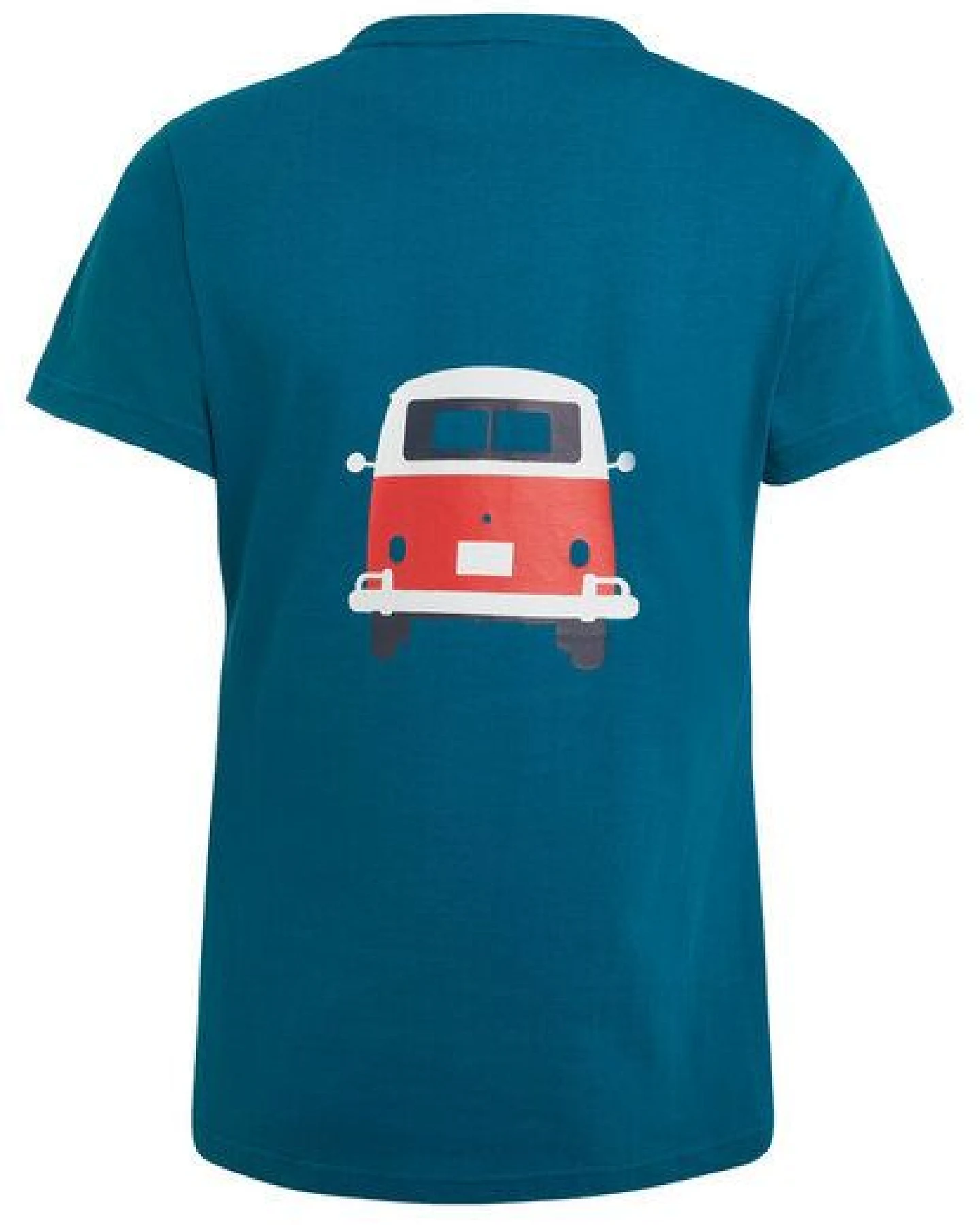 Elkline Damen T-Shirt Kult mit VW T1 Bulliprint auf Brust und Rücken – Ansicht 4
