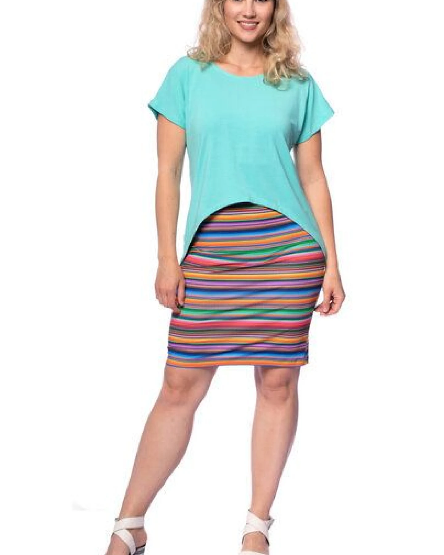 Milchshake CASCADA 2tlg. Set Umstands- und Stillkleid aus Bambus-Viskose – Ansicht 2