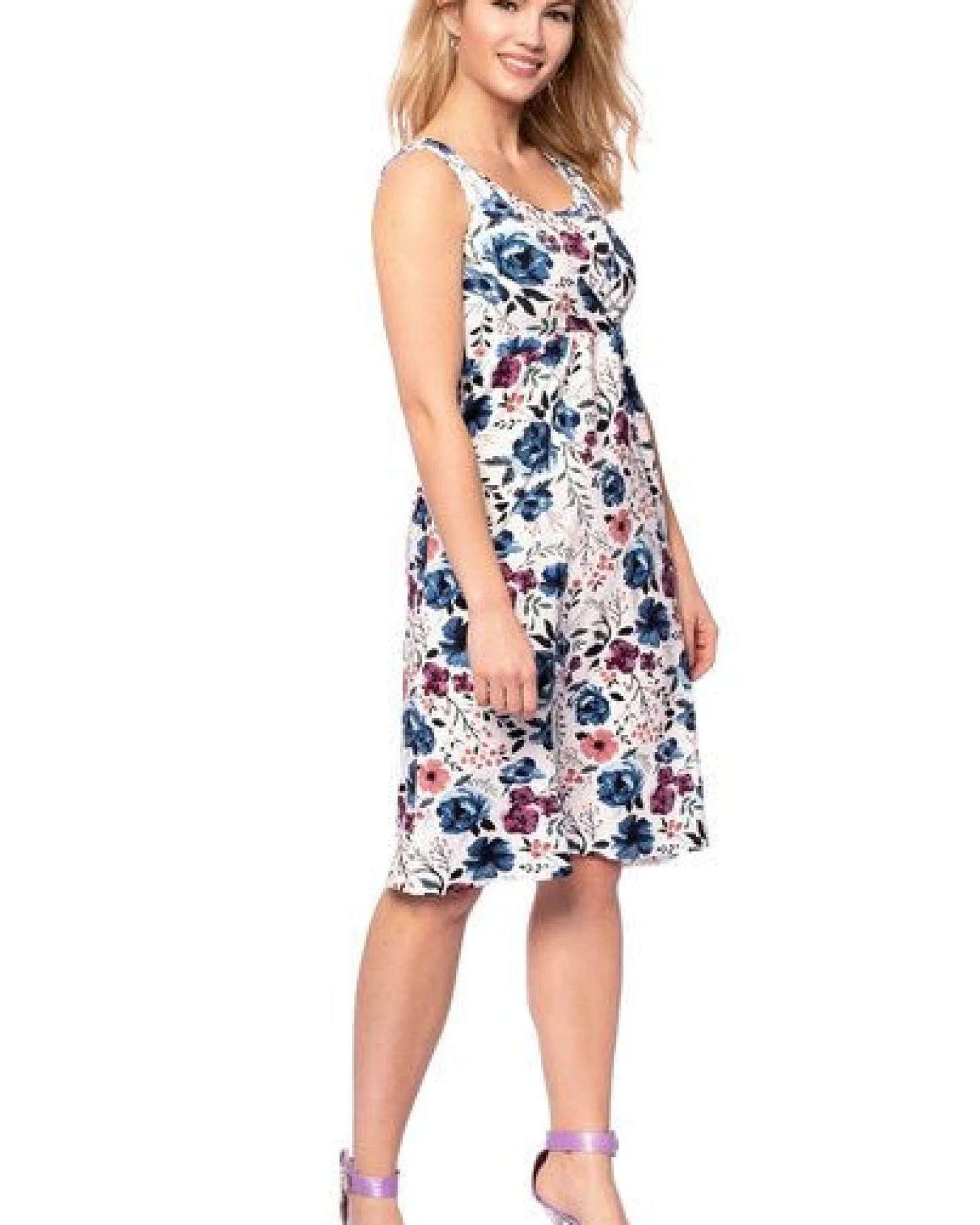 Milchshake ESTHA Umstands- und Stillkleid aus Bambus-Viskose – Ansicht 2