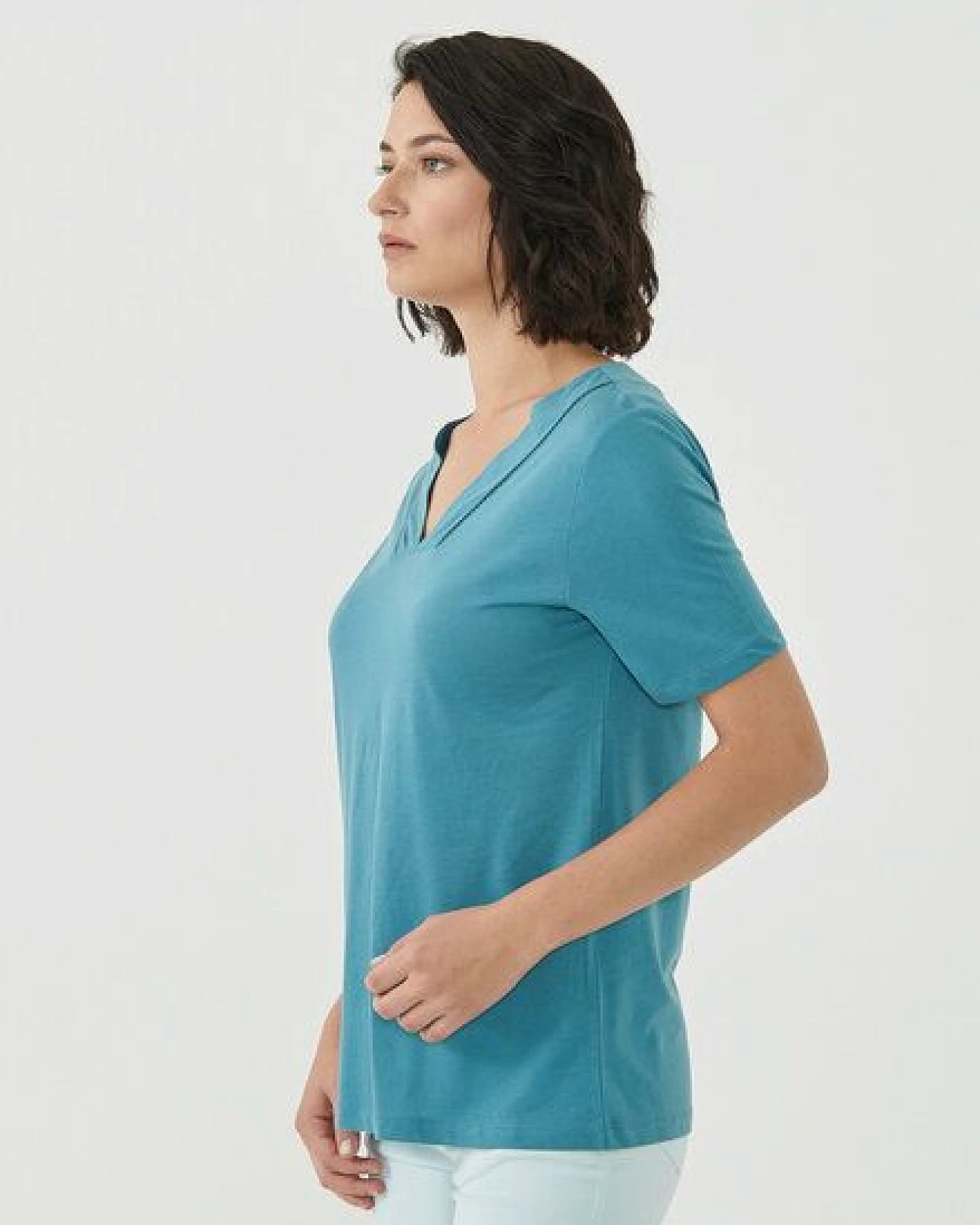 ORGANICATION T-Shirt aus TENCEL und Bio-Baumwolle – Ansicht 3
