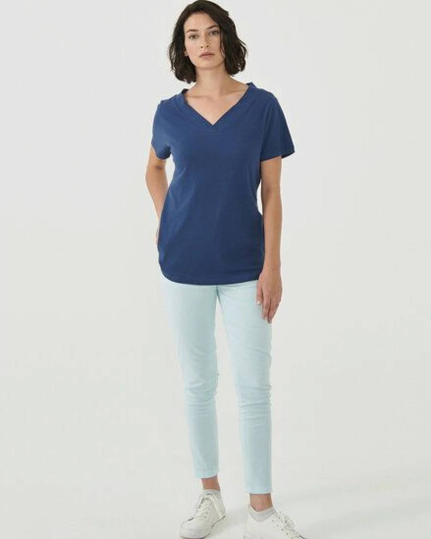ORGANICATION T-Shirt aus Bio-Baumwolle und Leinen – Ansicht 2