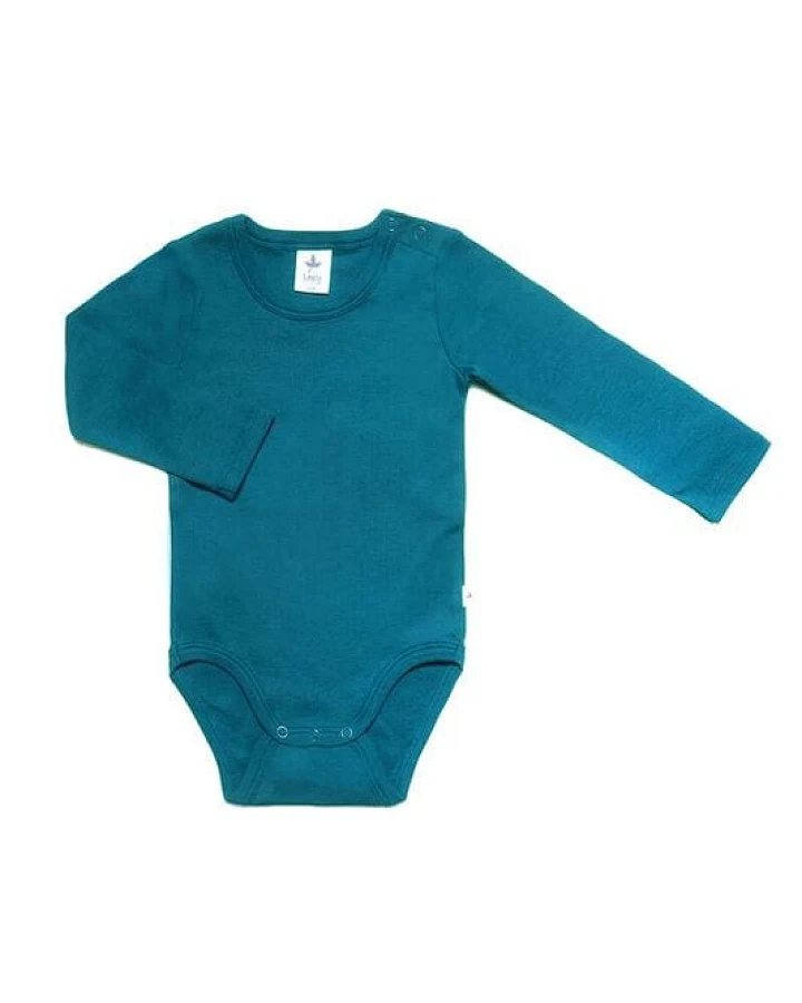 1er bis 6er Pack Baby Langarm Body Bio-Baumwolle Rippjersey "Leela Cotton"