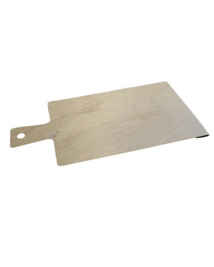 ReineNatur Pizza oder Flammkuchen Schieber 48 x 25,5 x 0,4 cm aus Birkenholz