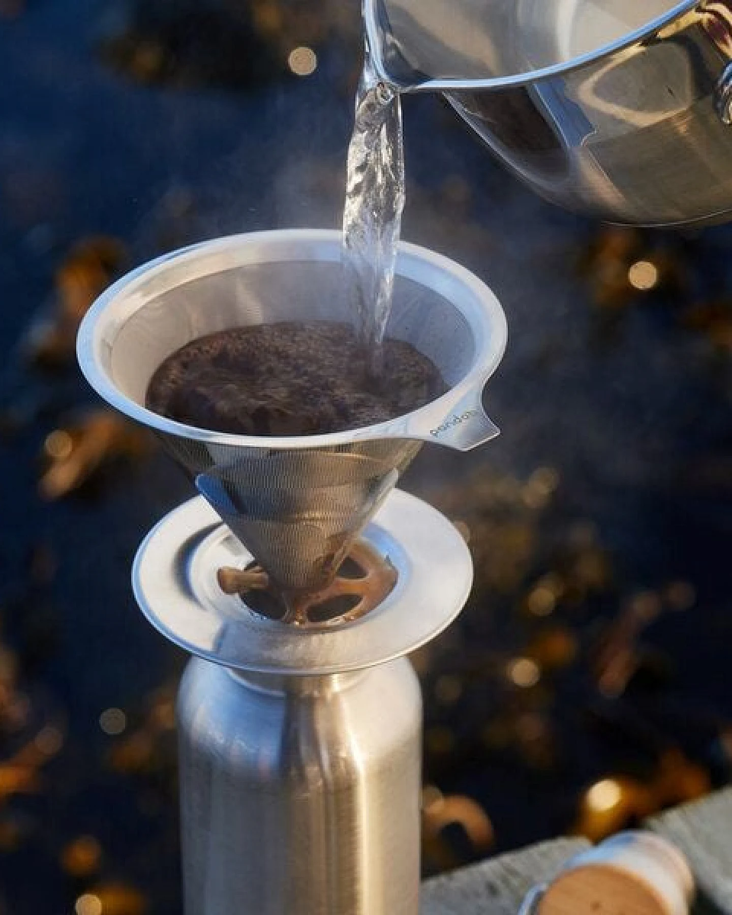 pandoo Kaffeebereiter aus Edelstahl für deine Zero Waste Küche – Ansicht 4