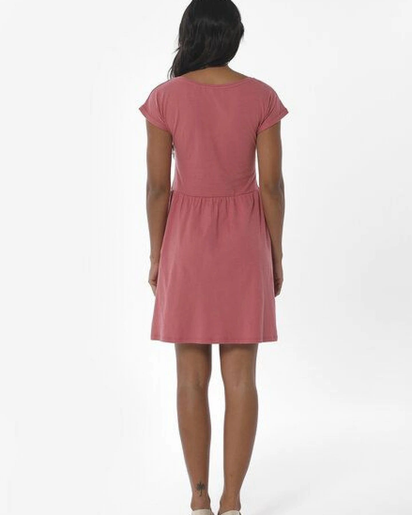 ORGANICATION Slub-Jersey-Kleid aus Bio-Baumwolle – Ansicht 3
