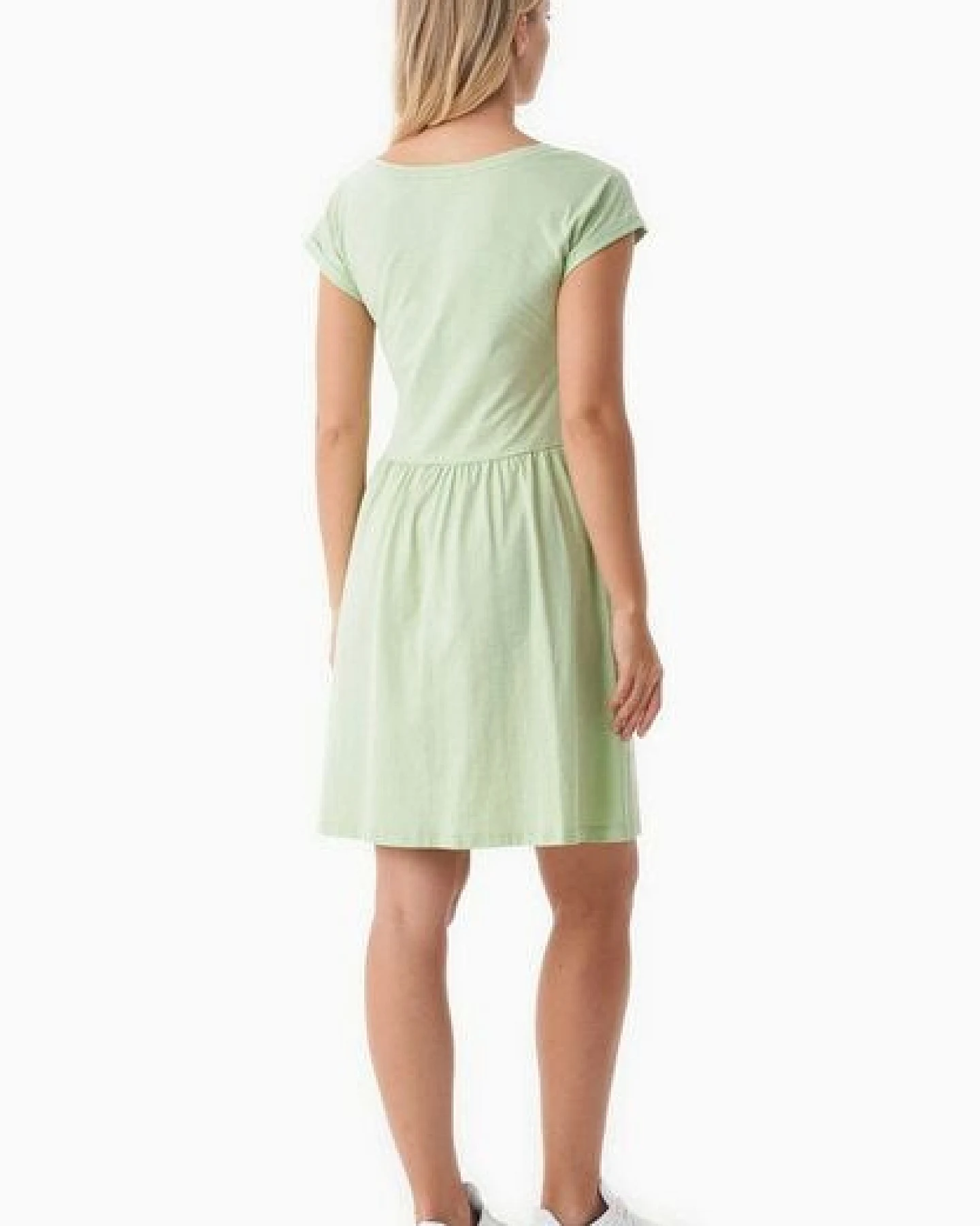 ORGANICATION Slub-Jersey-Kleid aus Bio-Baumwolle – Ansicht 4
