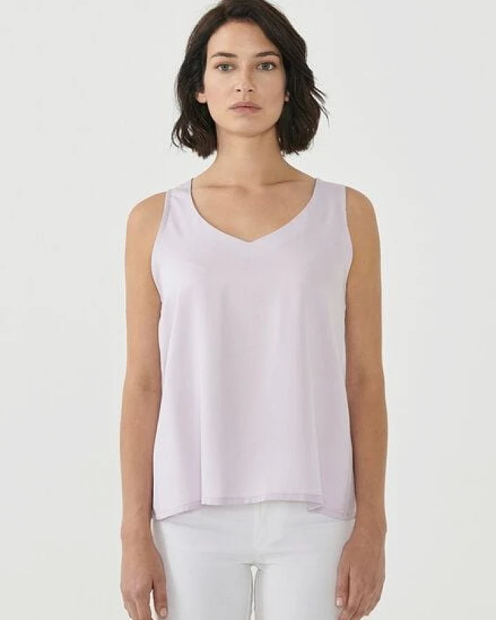 ORGANICATION Ärmellose Bluse aus TENCEL Lyocell