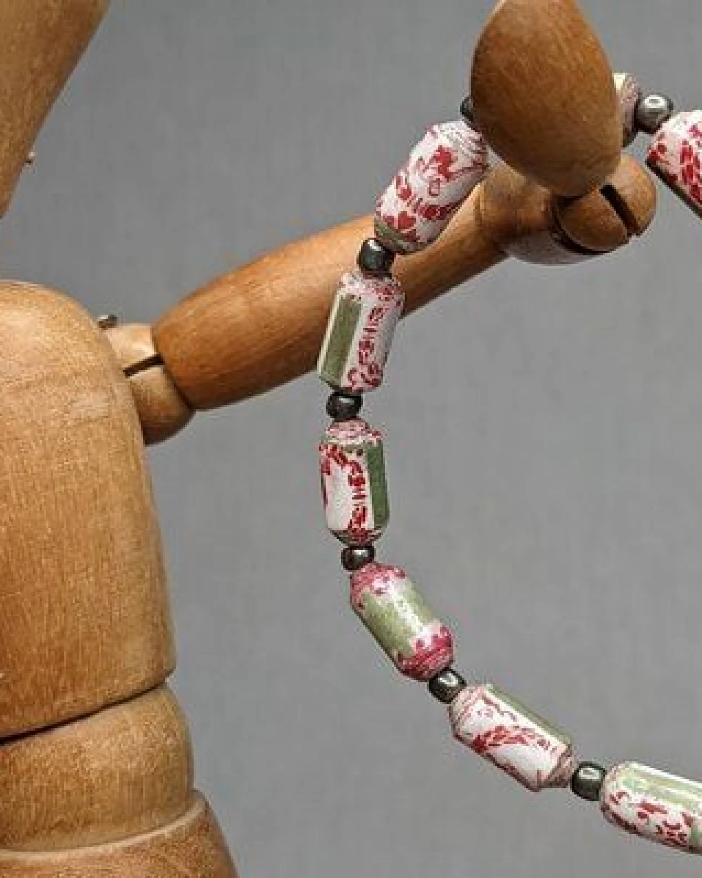 PEARLS OF AFRICA Armband aus Papierperlen "KRIBI" recycelt – Ansicht 3