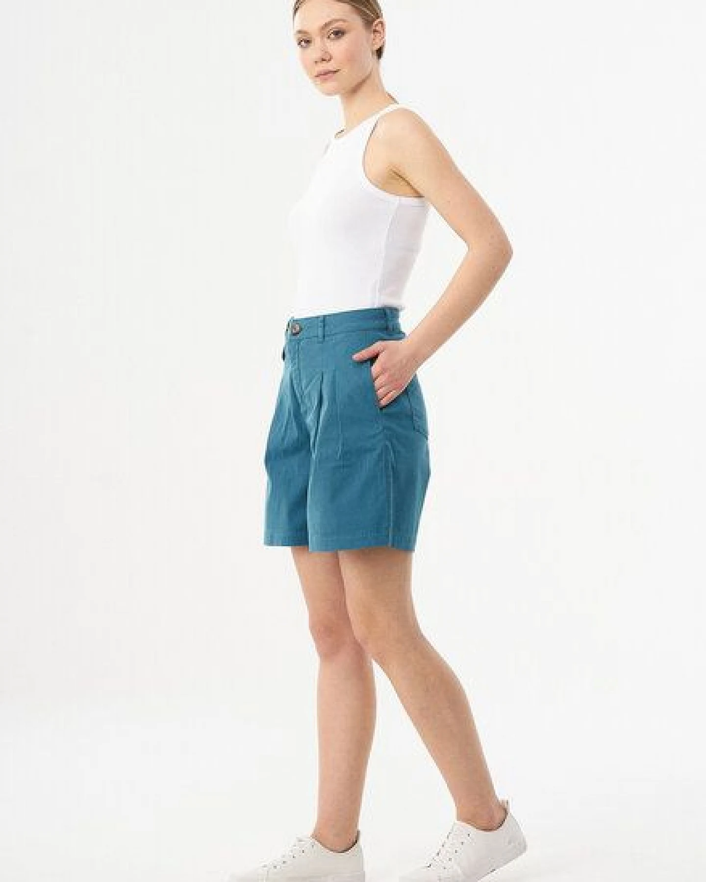 ORGANICATION Shorts aus Bio-Baumwolle – Ansicht 2