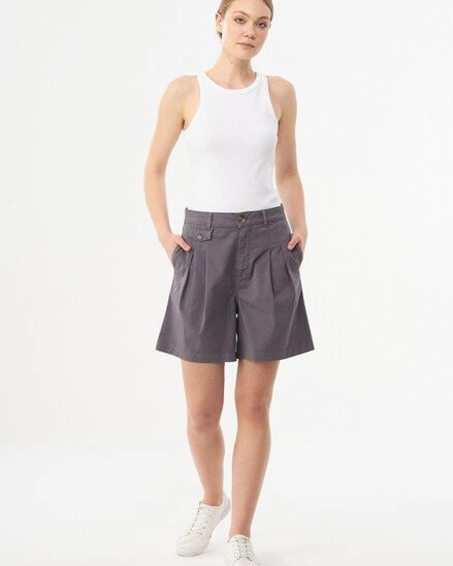 ORGANICATION Shorts aus Bio-Baumwolle – Ansicht 2