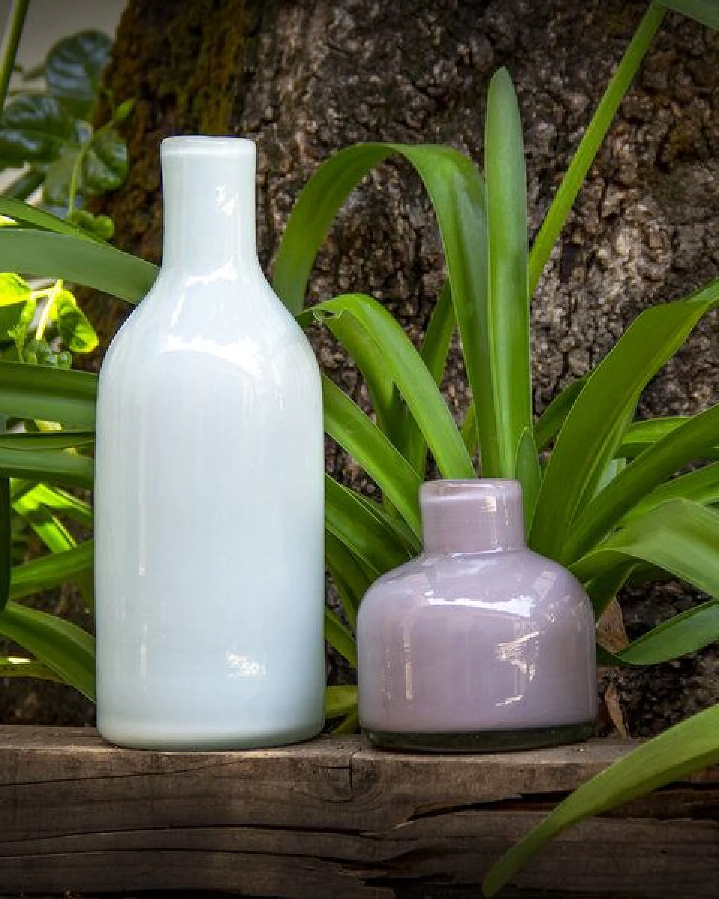 Mitienda Shop Dekovase weiß Botellas, Blumenvase – Ansicht 2