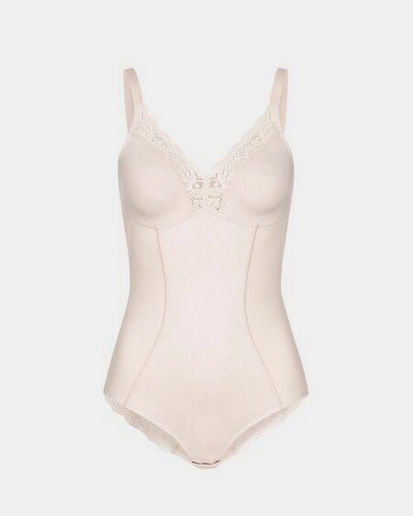 erlich textil Eleonora Body mit Spitze aus Bio-Baumwolle, made in Europe – Ansicht 3