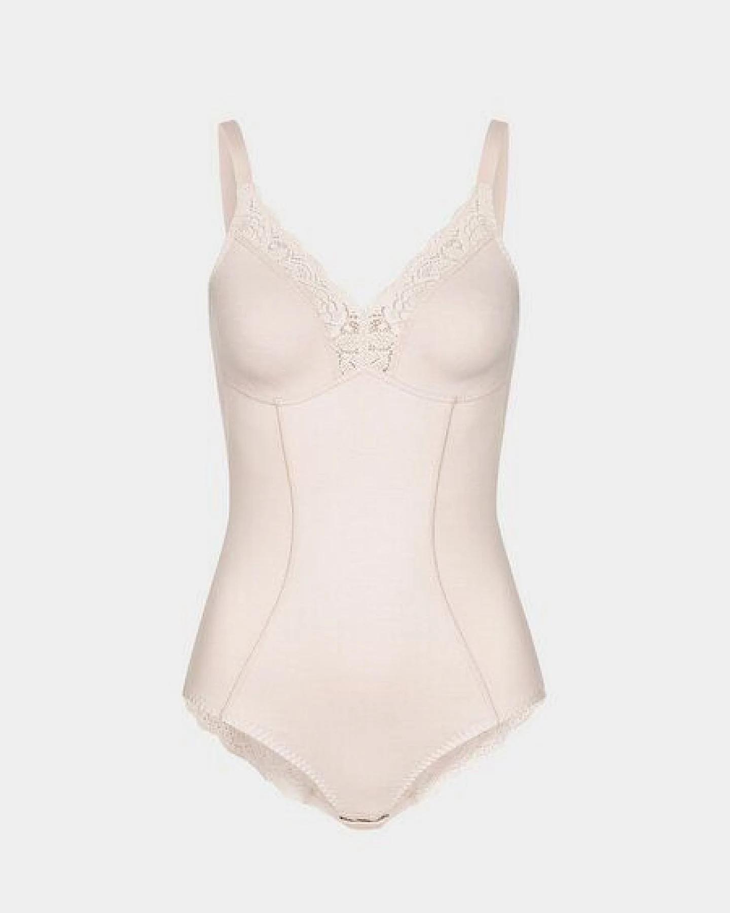 erlich textil Eleonora Body mit Spitze aus Bio-Baumwolle, made in Europe – Ansicht 3