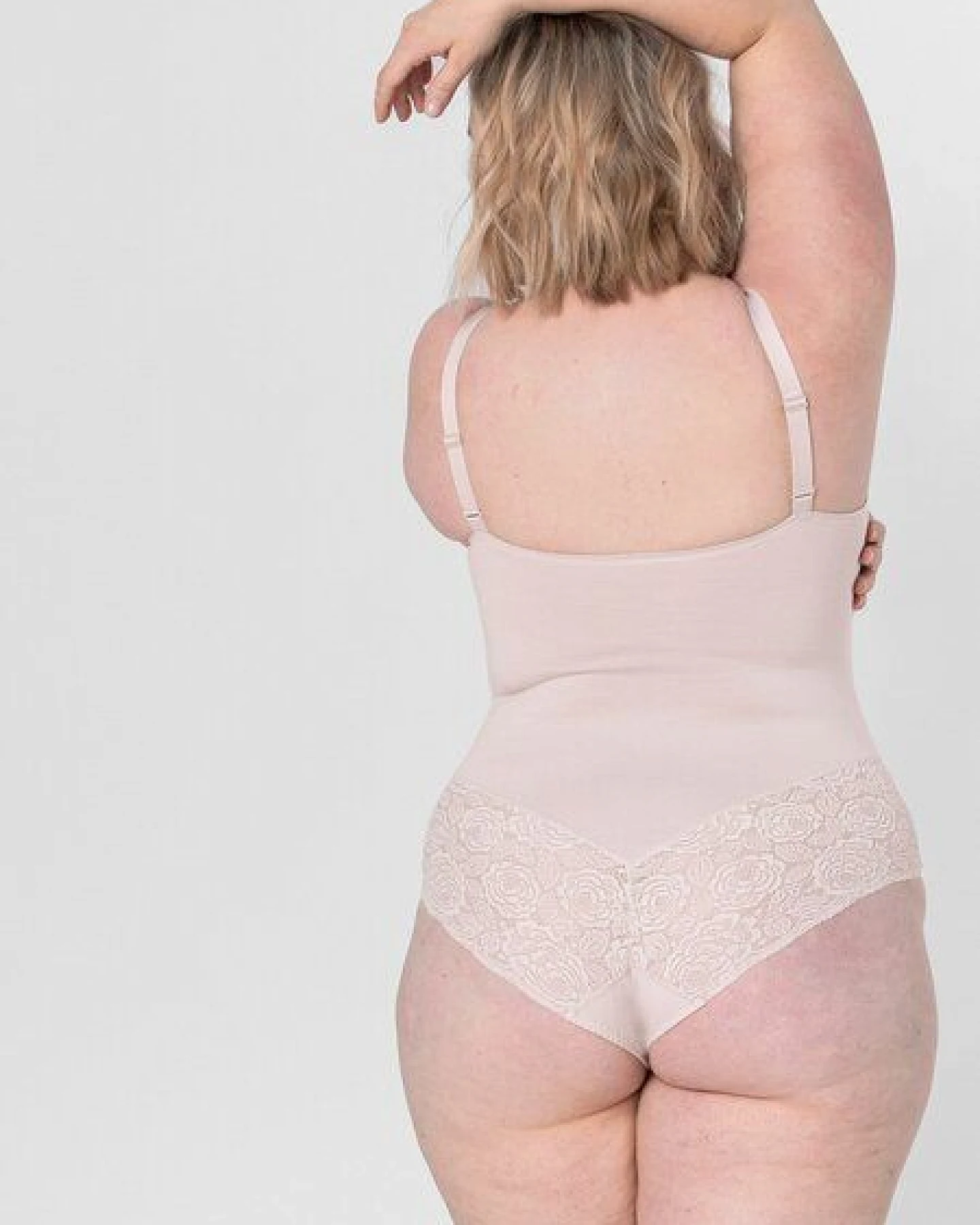 erlich textil Eleonora Body mit Spitze aus Bio-Baumwolle, made in Europe – Ansicht 2