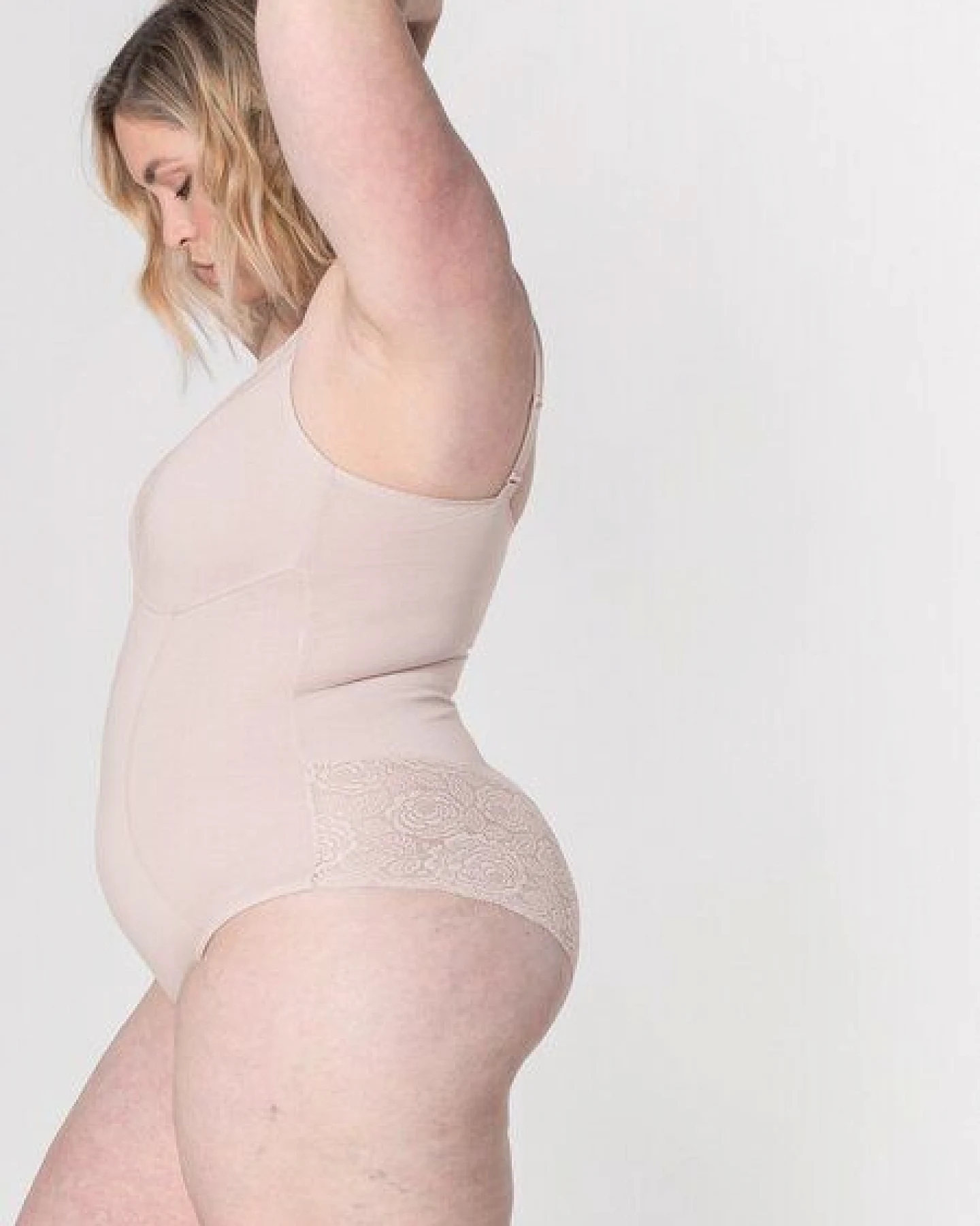 erlich textil Eleonora Body mit Spitze aus Bio-Baumwolle, made in Europe – Ansicht 3