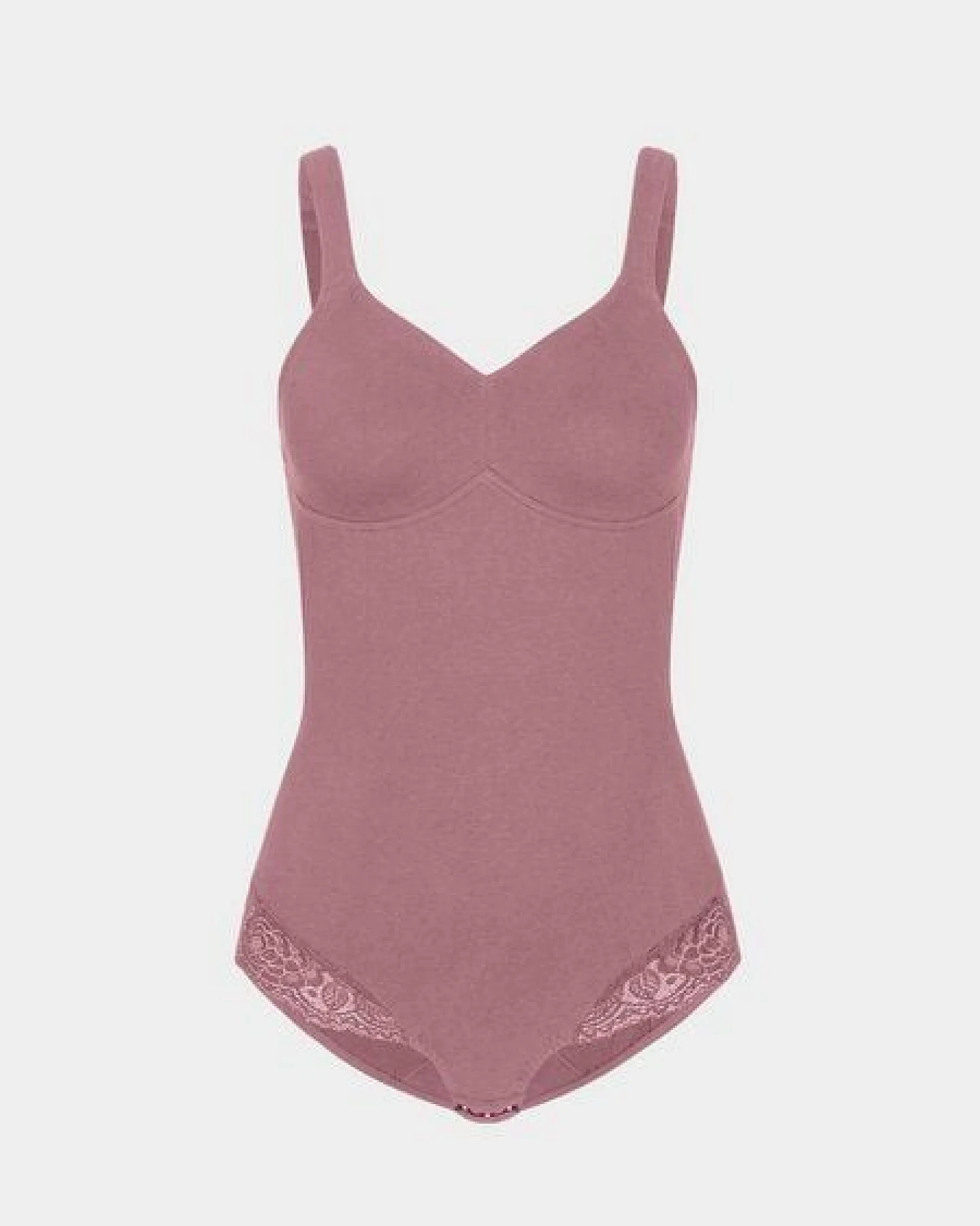 erlich textil Magdalena Body mit Spitze aus Bio-Baumwolle, made in Europe – Ansicht 4