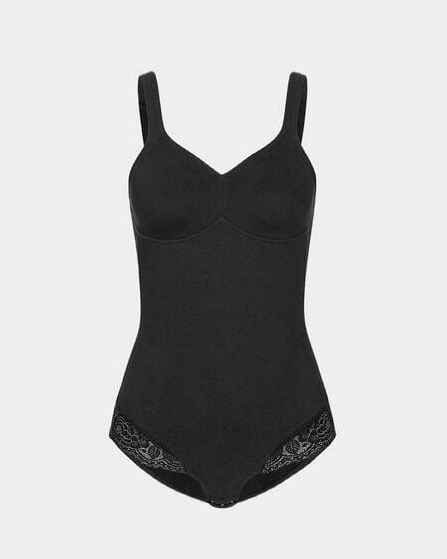 erlich textil Magdalena Body mit Spitze aus Bio-Baumwolle, made in Europe – Ansicht 4