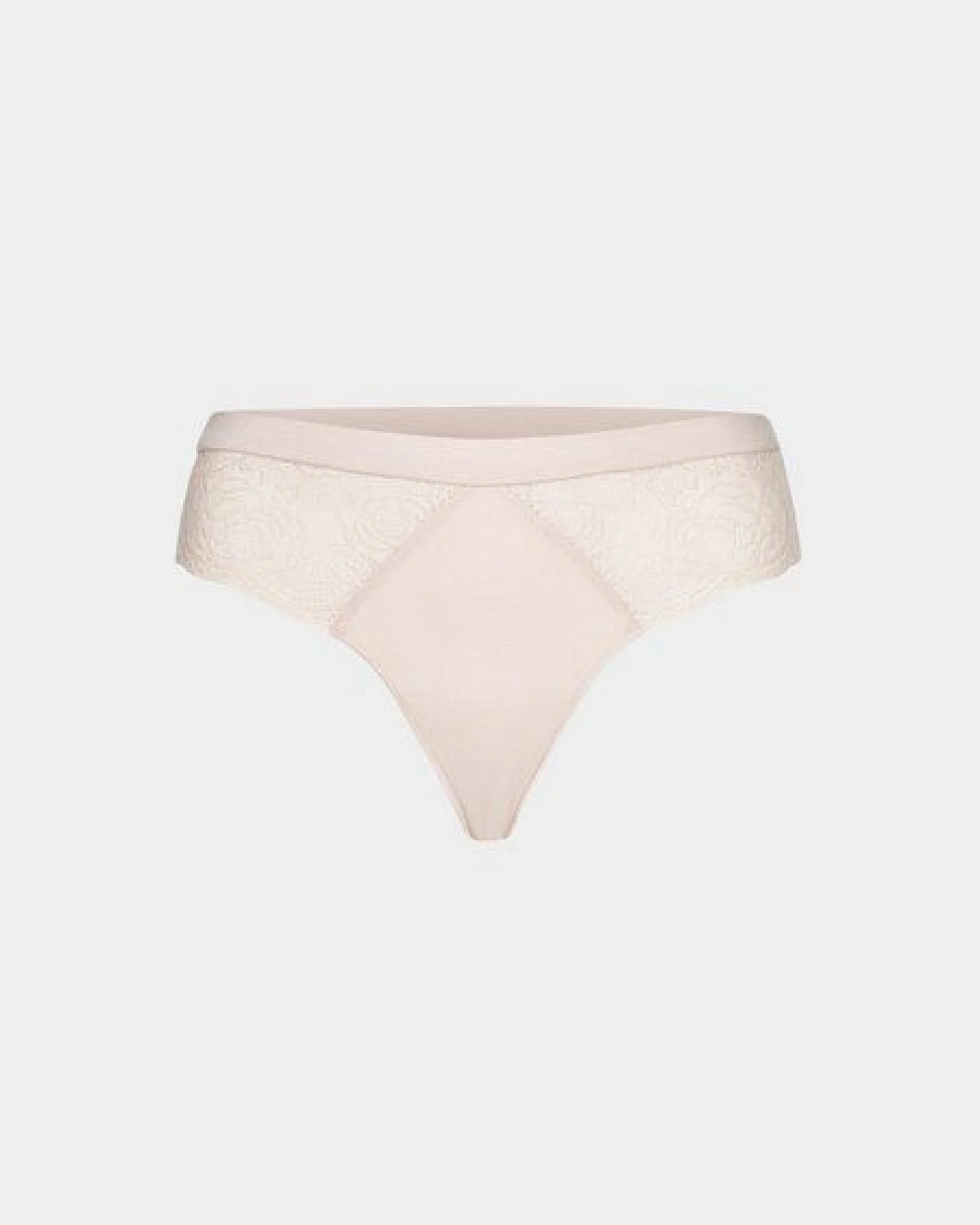 erlich textil Gertrud String mit Spitze aus Bio-Baumwolle, made in Europe – Ansicht 4