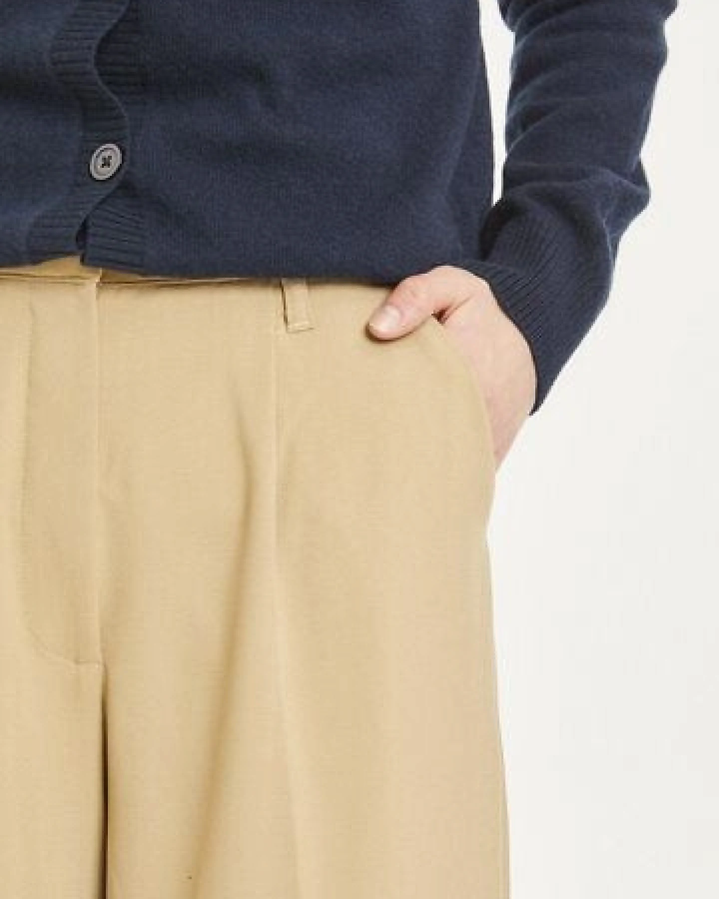 KnowledgeCotton Apparel Stoffhose - POSEY - aus recyceltem Polyester – Ansicht 4
