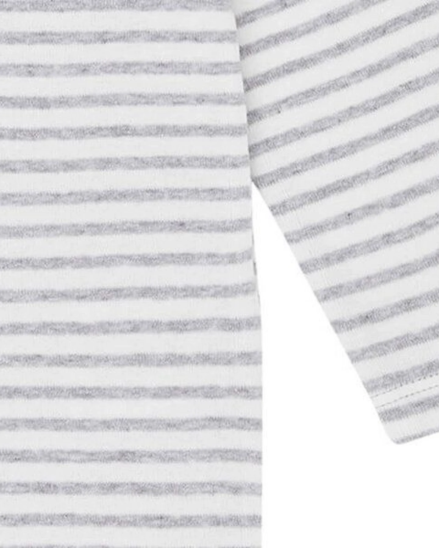 sense-organics Baby- Body Langarm *Yvon* grey- stripes I GOTS & Bio I Sense Organics – Ansicht 3