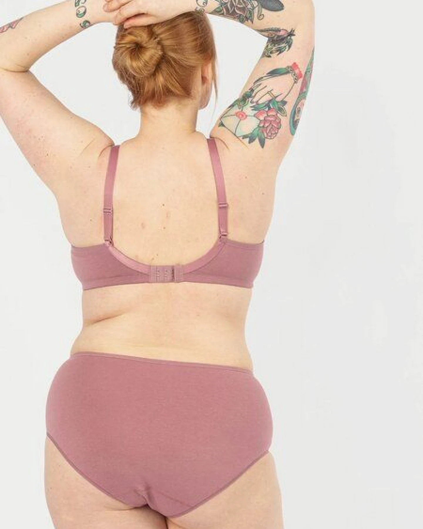 erlich textil Anni bügelloser Mesh BH mit Baumwolle, made in Europe – Ansicht 4