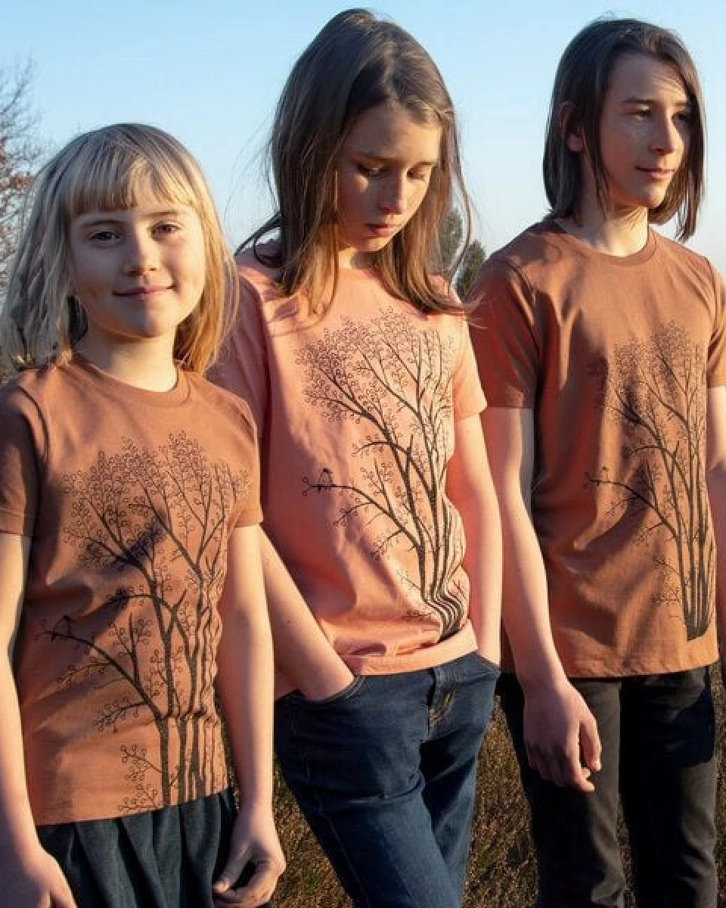 Cmig Kinder T-shirt Erle mit Elster – Ansicht 4