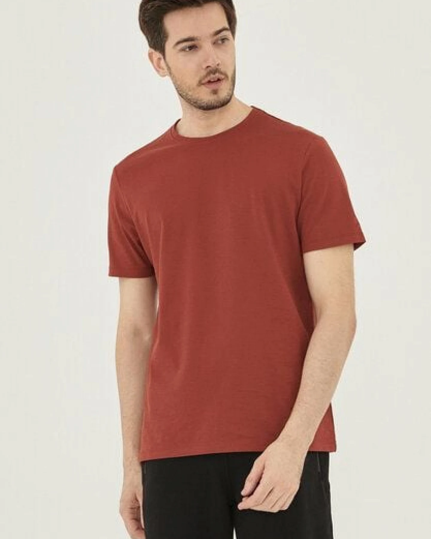 ORGANICATION Basic T-Shirt aus Bio-Baumwolle – Ansicht 3