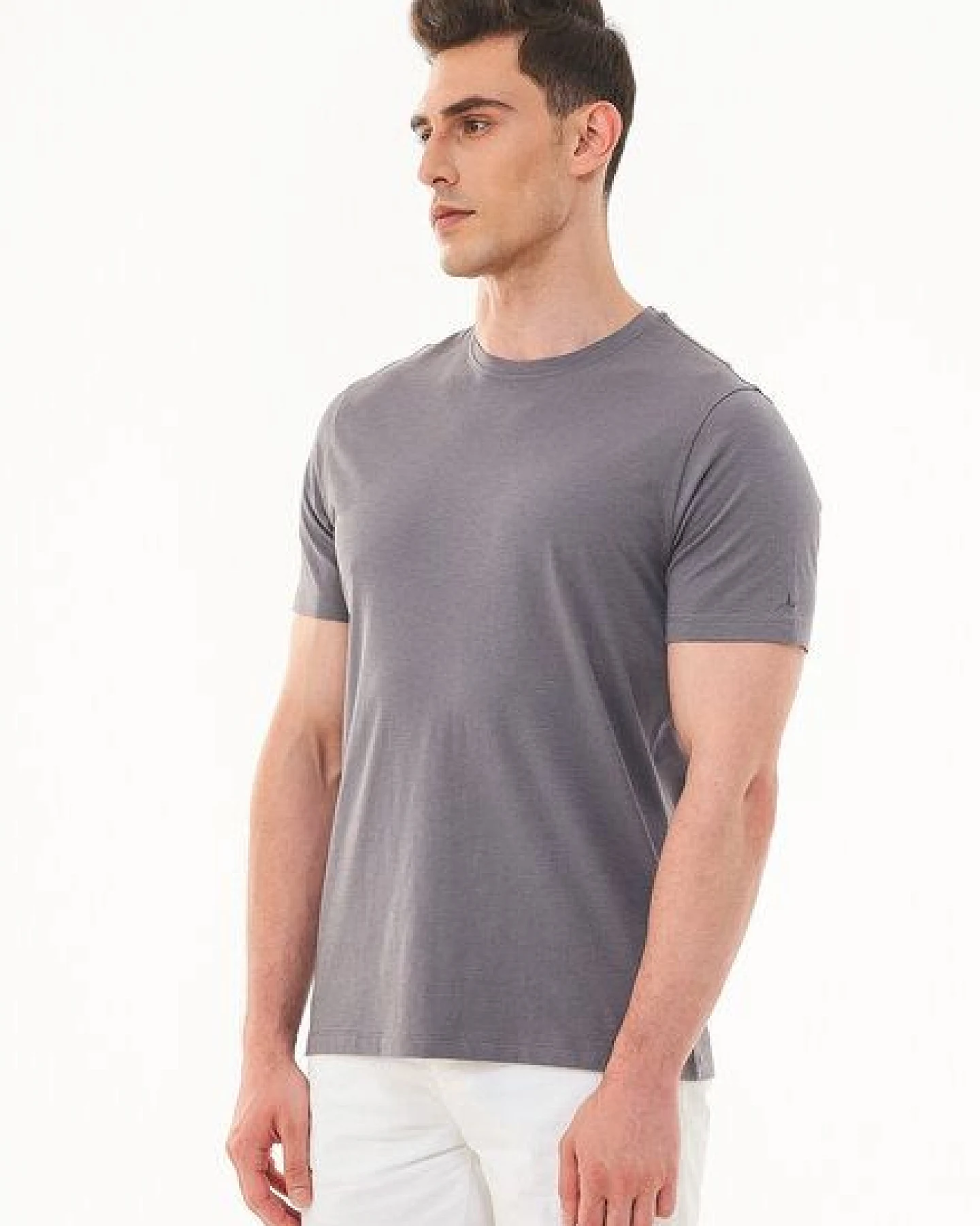 ORGANICATION Basic T-Shirt aus Bio-Baumwolle – Ansicht 3