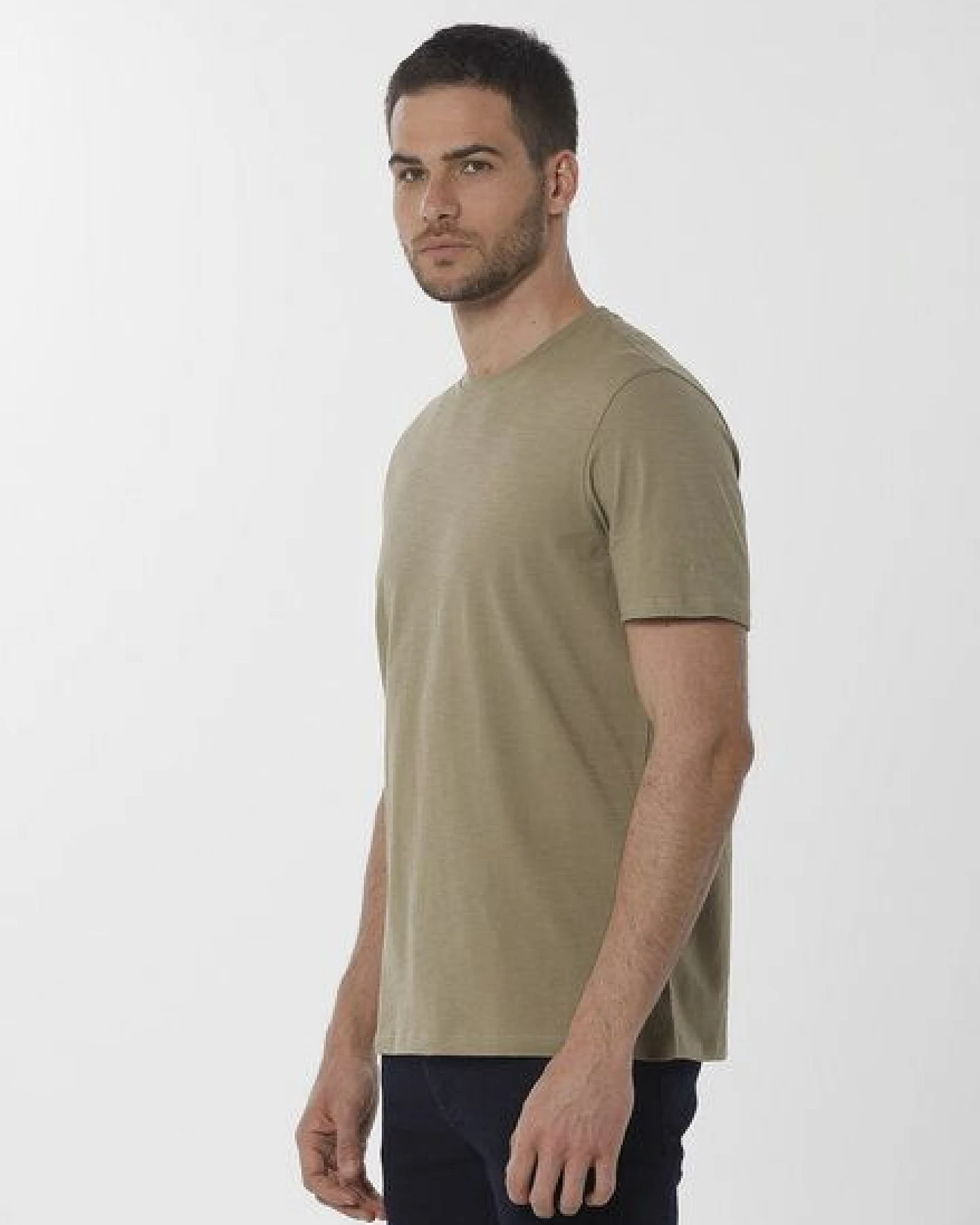 ORGANICATION Basic T-Shirt aus Bio-Baumwolle – Ansicht 3
