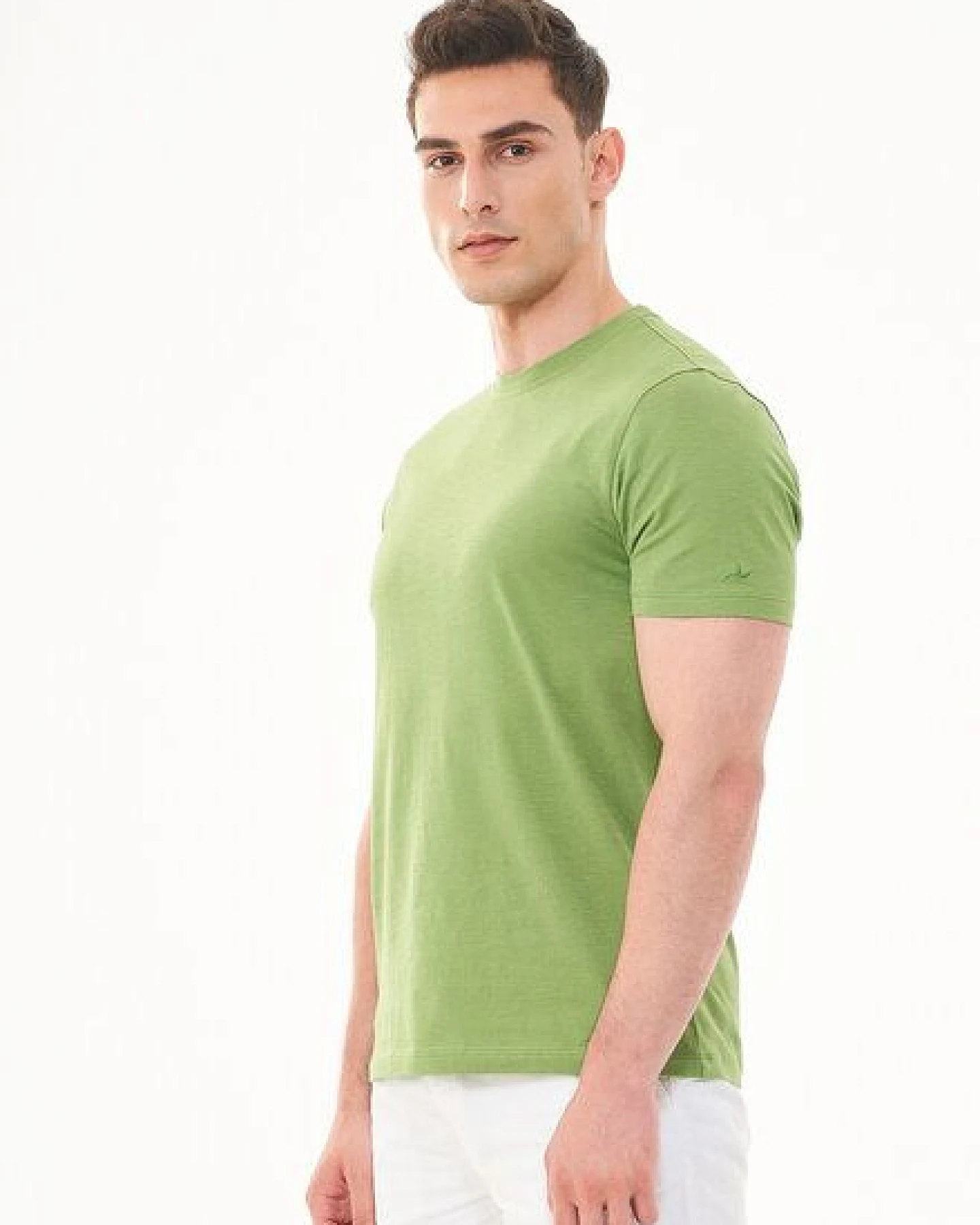 ORGANICATION Basic T-Shirt aus Bio-Baumwolle – Ansicht 3