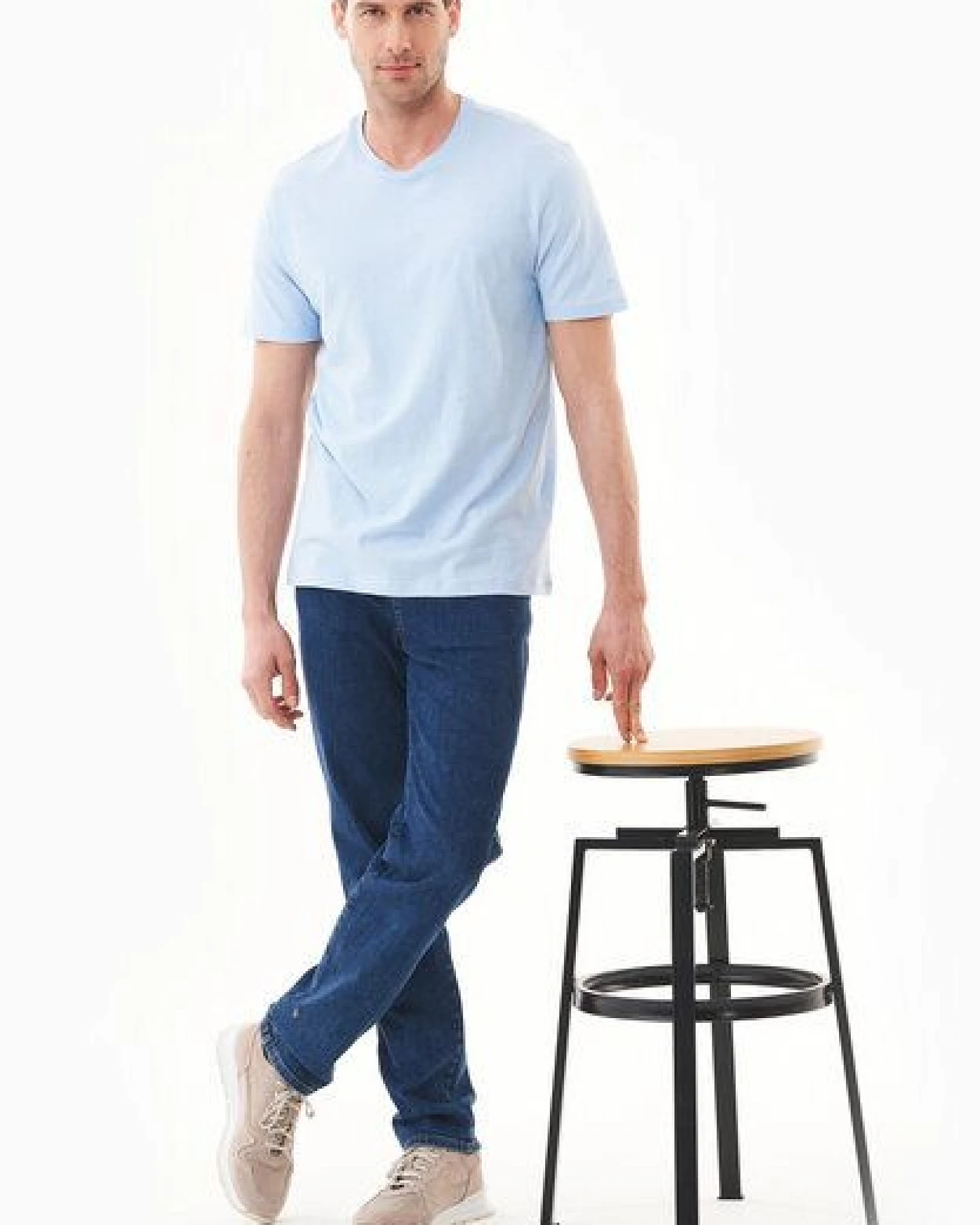ORGANICATION Basic T-Shirt aus Bio-Baumwolle – Ansicht 2