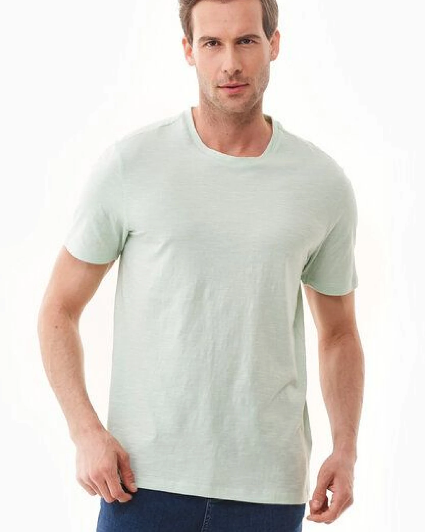 ORGANICATION Basic T-Shirt aus Bio-Baumwolle – Ansicht 4
