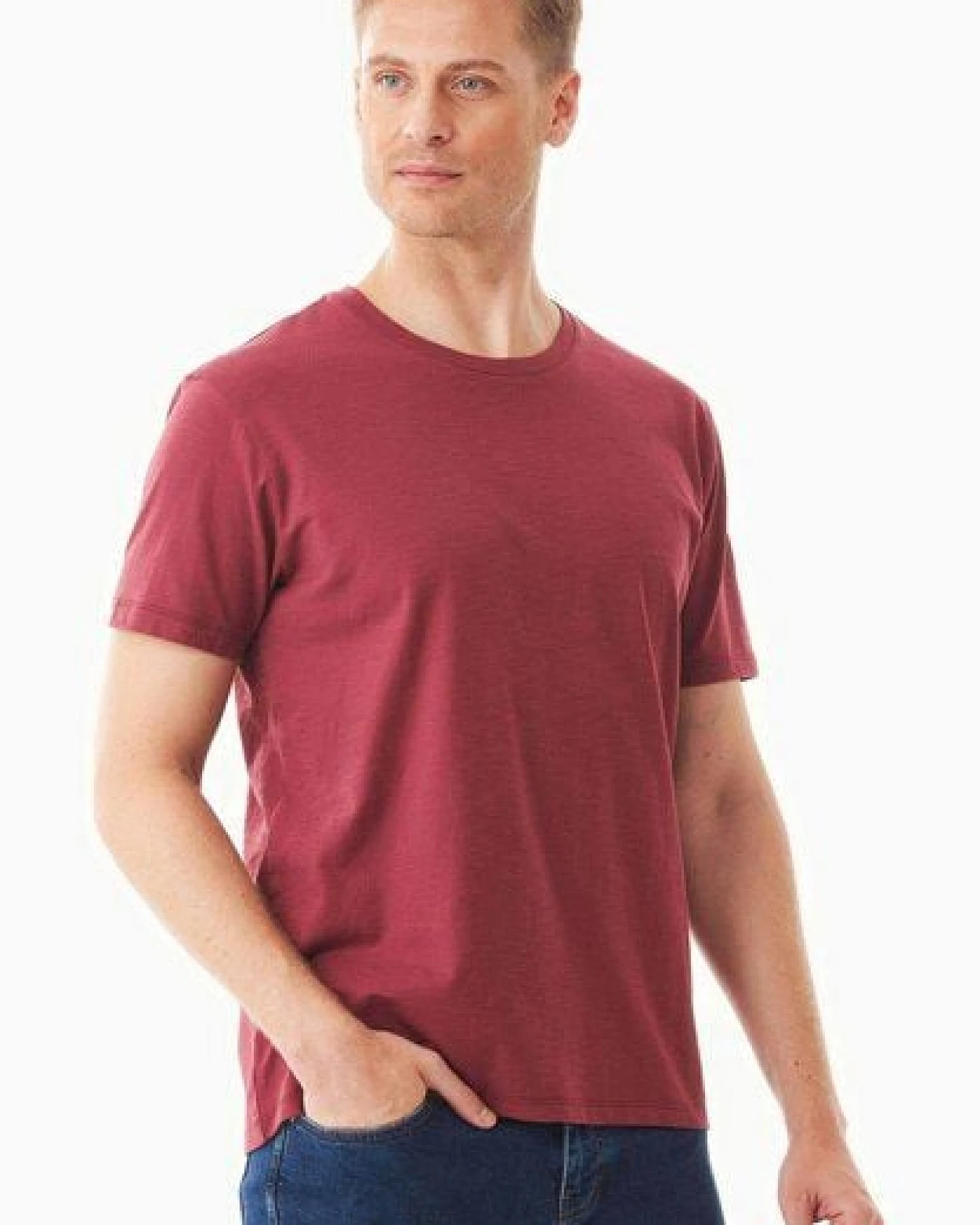 ORGANICATION Basic T-Shirt aus Bio-Baumwolle – Ansicht 3