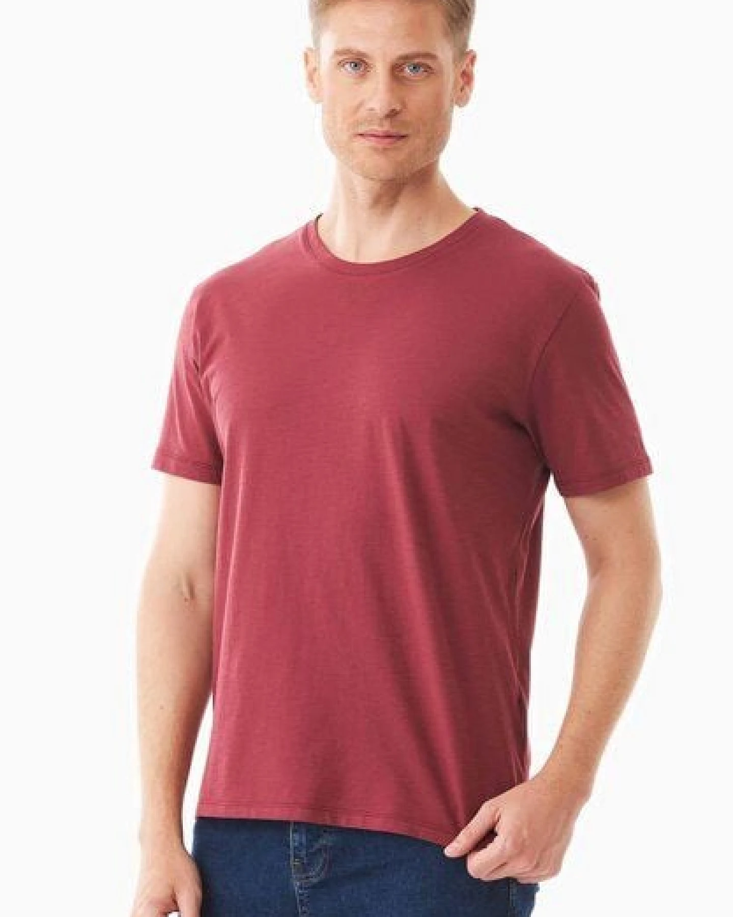 ORGANICATION Basic T-Shirt aus Bio-Baumwolle – Ansicht 4