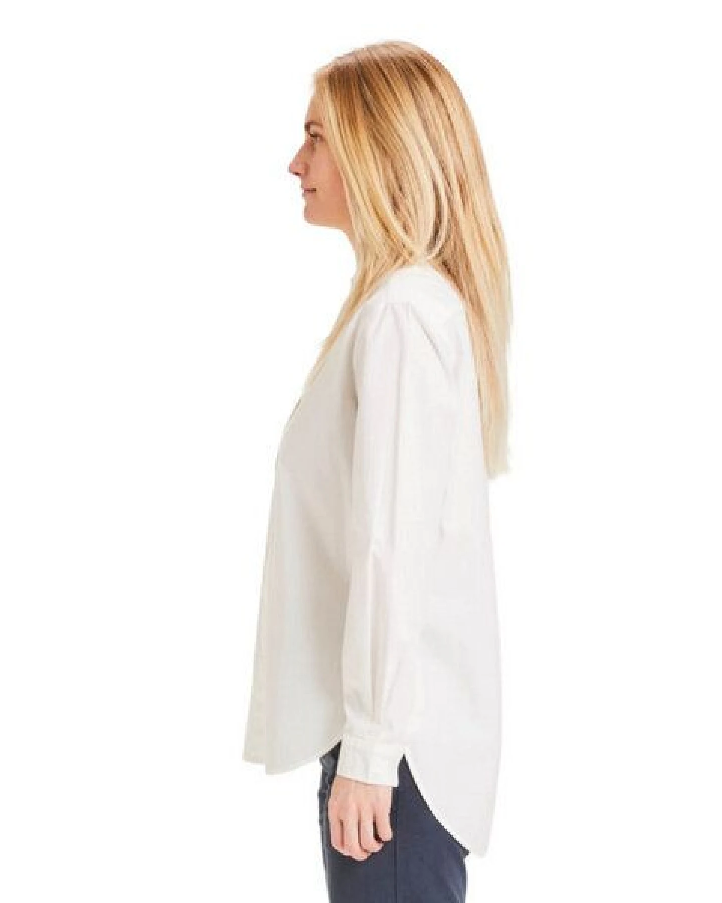 KnowledgeCotton Apparel Bluse "Juniper loose long Shirt" – Ansicht 2
