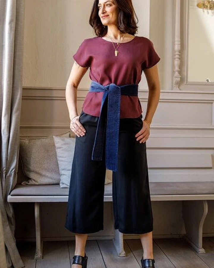 l'amour est bleu Culottes Modell Michelle aus Tencel