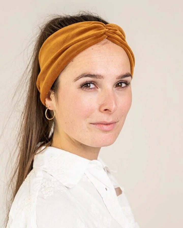 Produktseite: obumi Haarband Bow aus Bio Samt