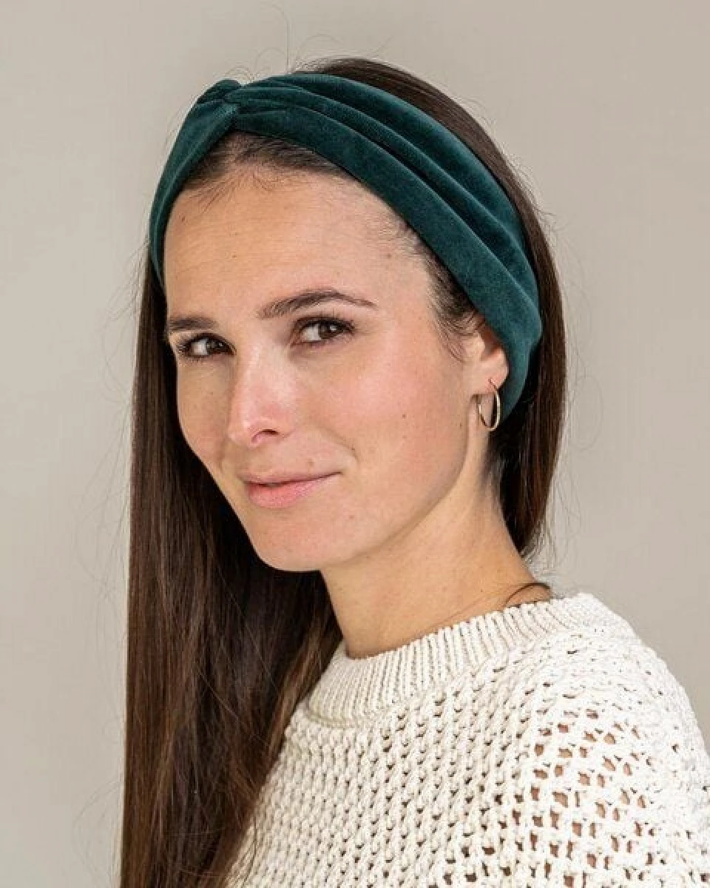 obumi Haarband Bow aus Bio Samt – Ansicht 4