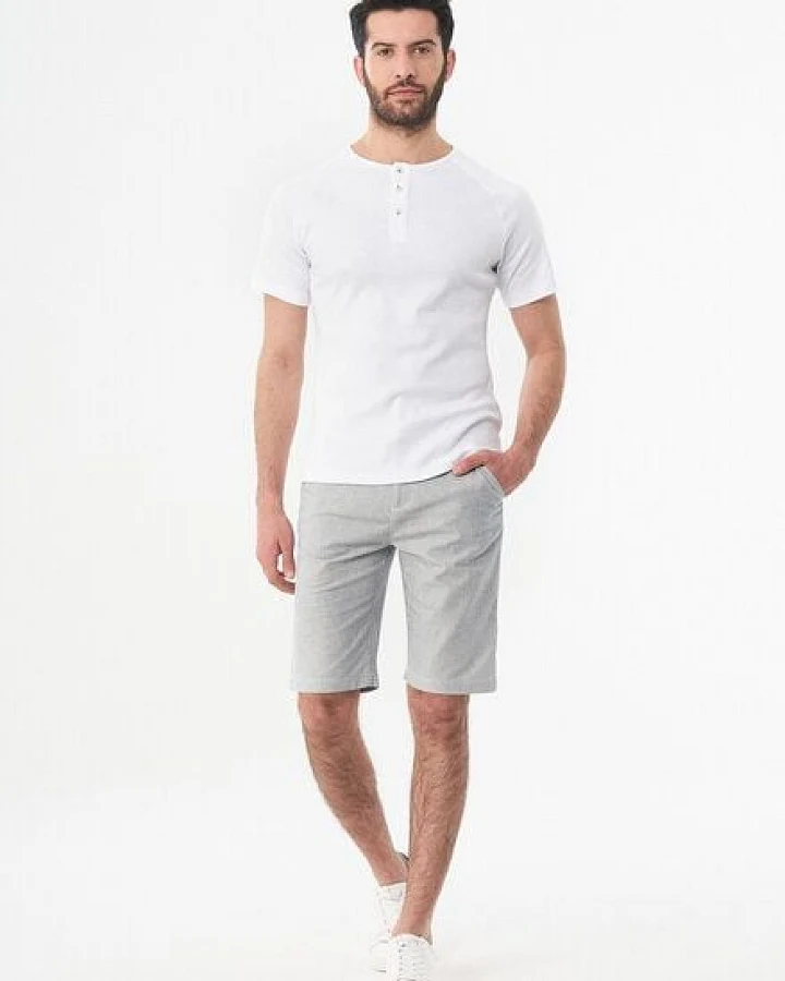 ORGANICATION Henley-Shirt aus Bio-Baumwolle mit Raglanärmeln