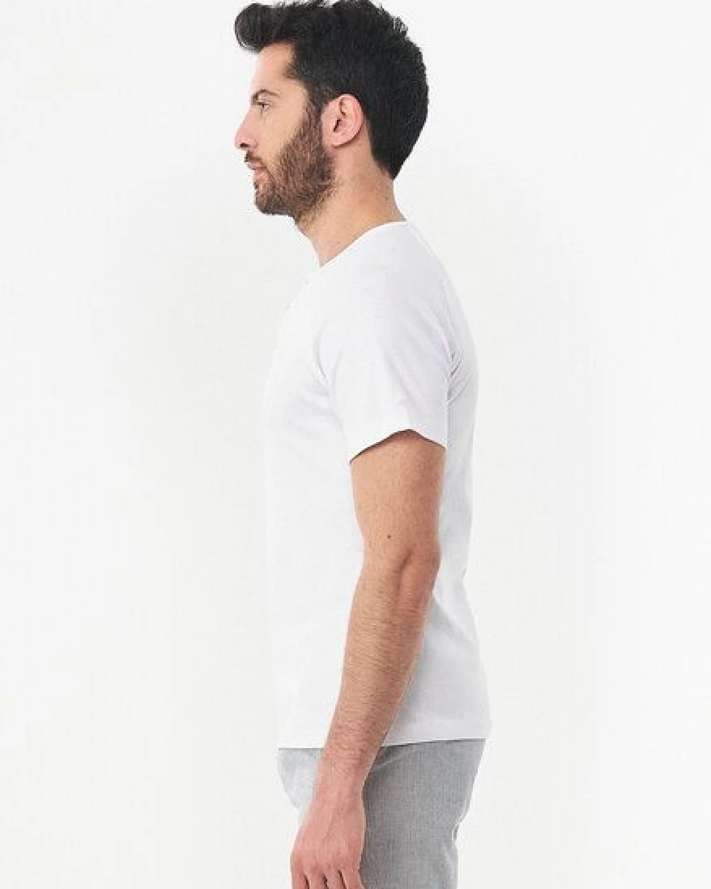 ORGANICATION Henley-Shirt aus Bio-Baumwolle mit Raglanärmeln – Ansicht 3