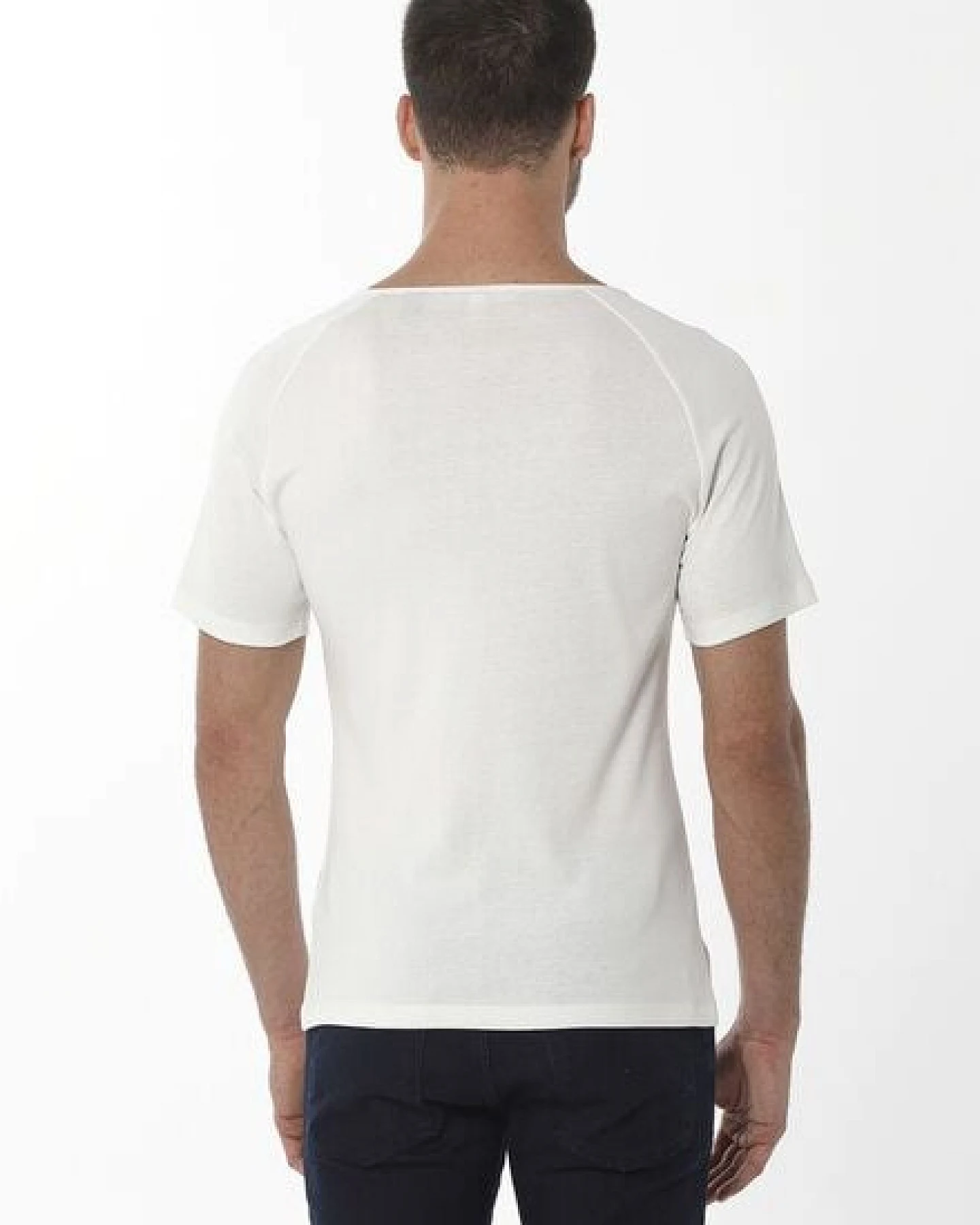 ORGANICATION Henley-Shirt aus Bio-Baumwolle mit Raglanärmeln – Ansicht 4