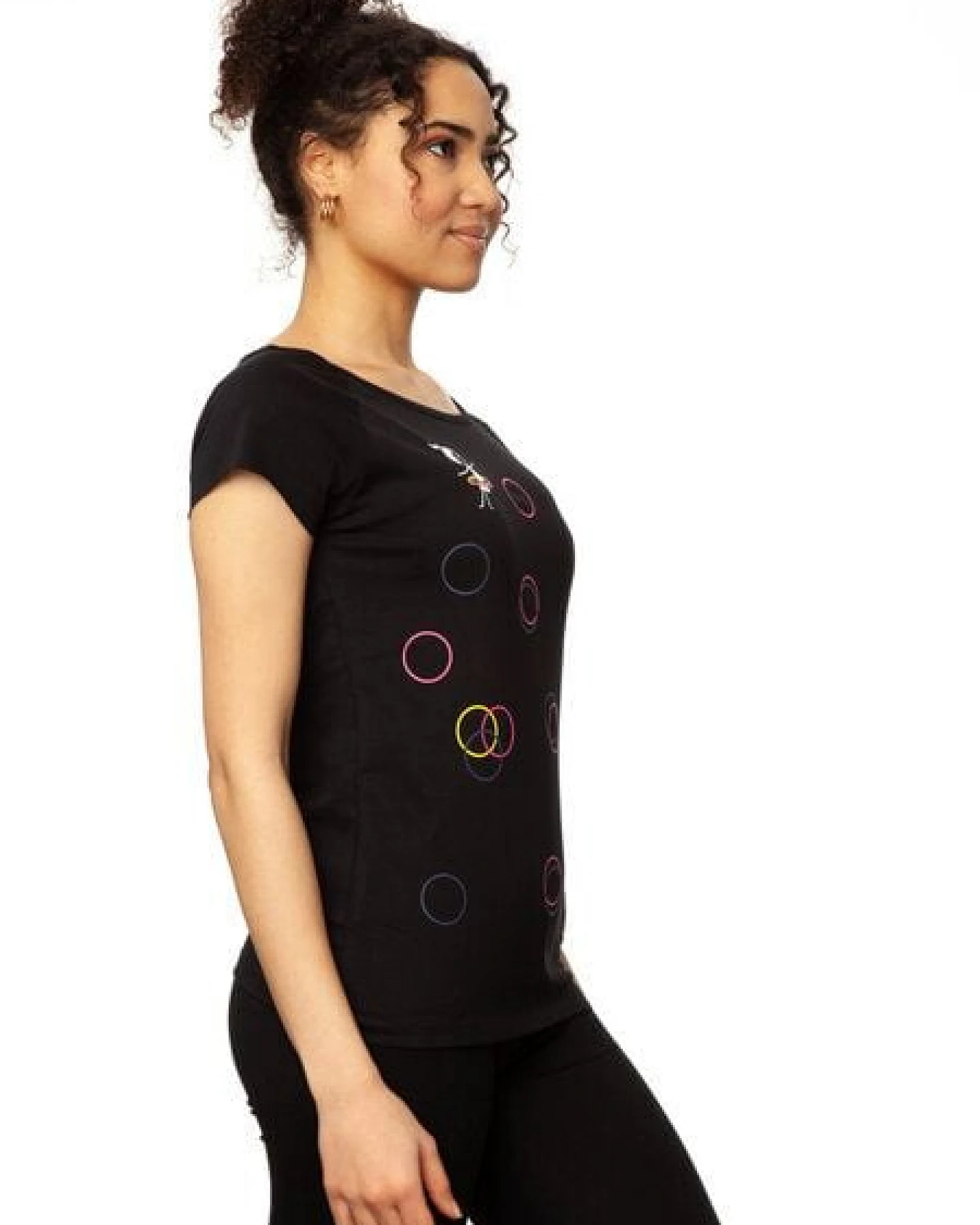 FellHerz Damen T-Shirt Sporty Girl Bio & Fair & Vegan – Ansicht 4