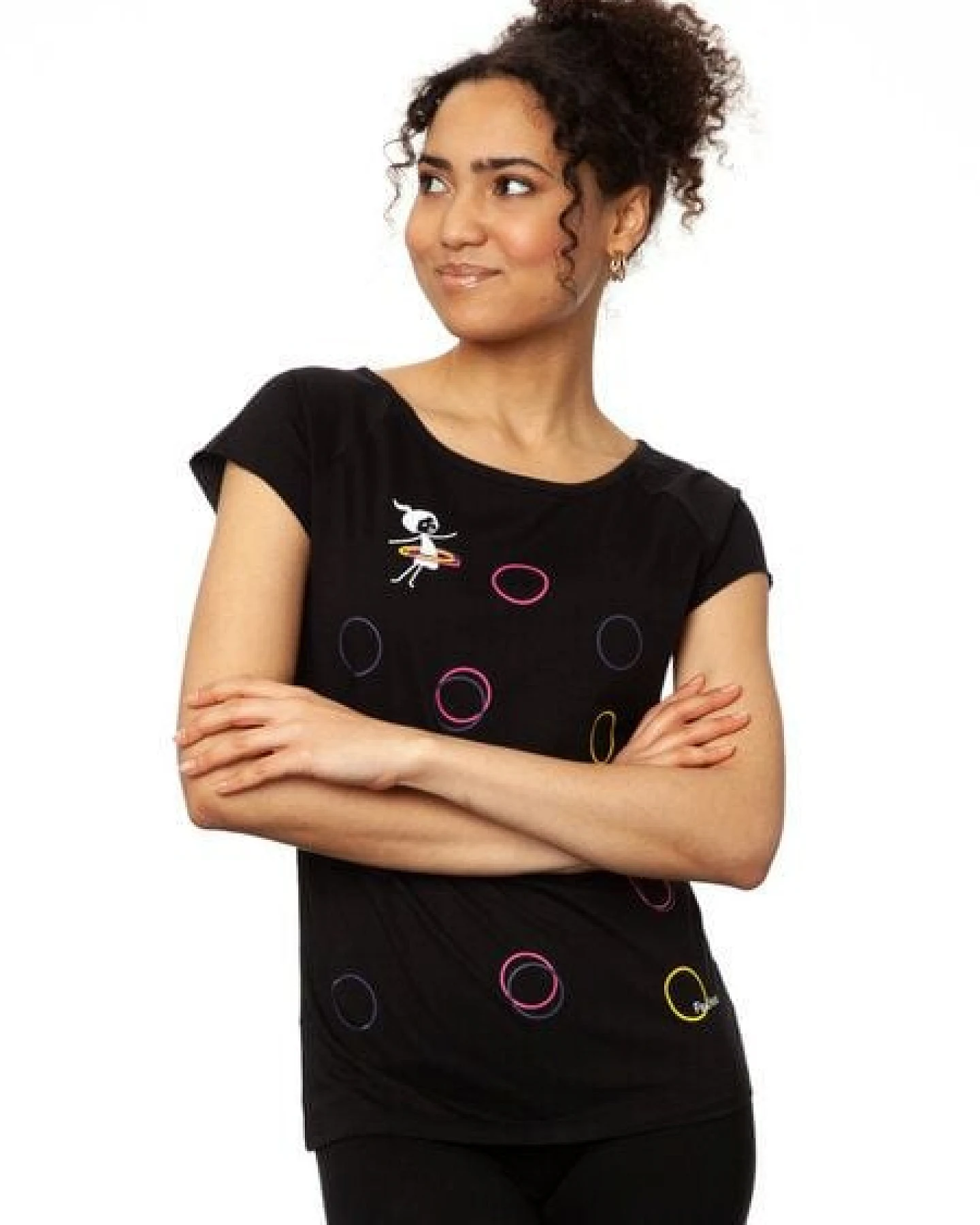 FellHerz Damen T-Shirt Sporty Girl Bio & Fair & Vegan – Ansicht 4