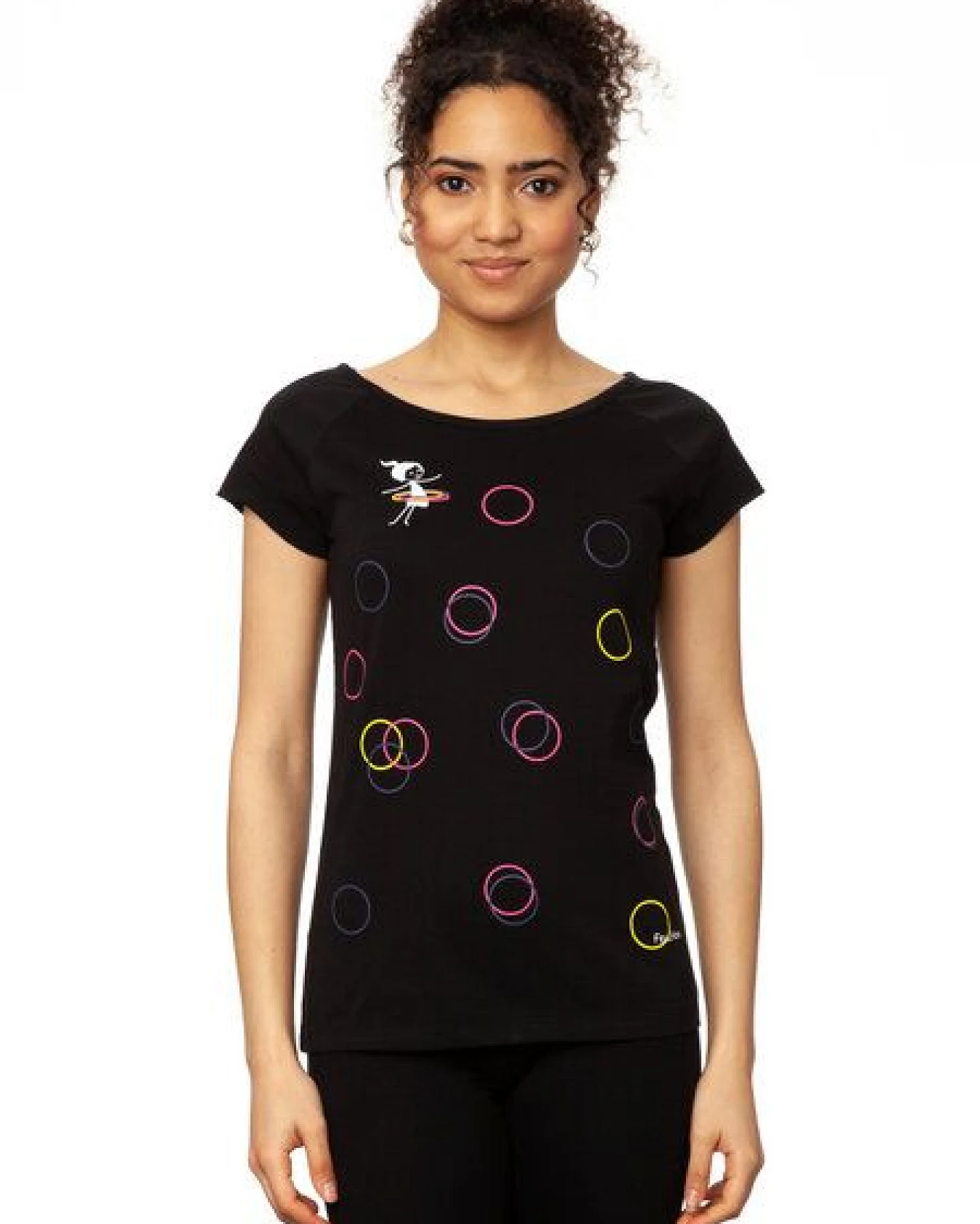 FellHerz Damen T-Shirt Sporty Girl Bio & Fair & Vegan – Ansicht 2