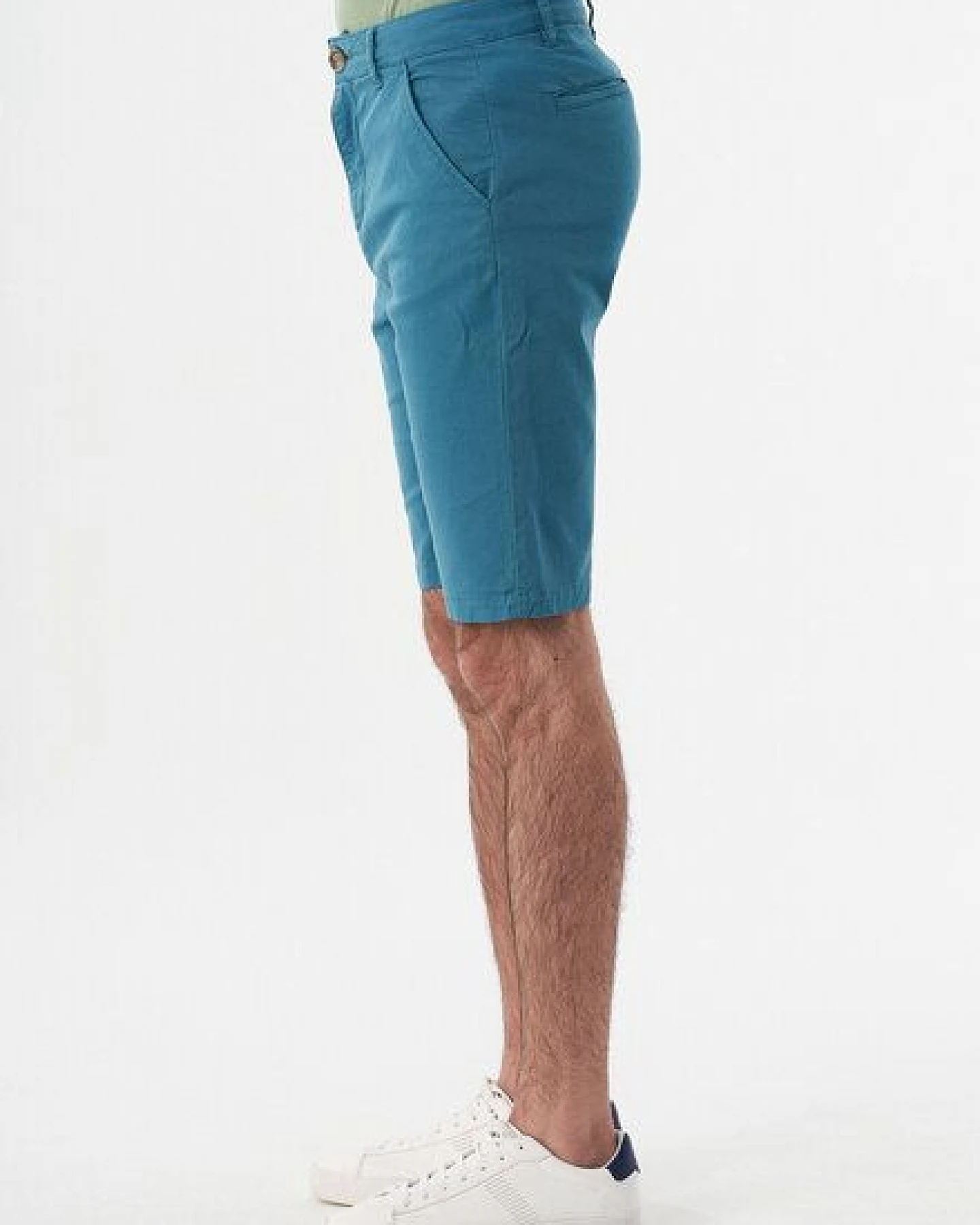 ORGANICATION Slim Chino-Shorts aus Bio-Baumwolle – Ansicht 3