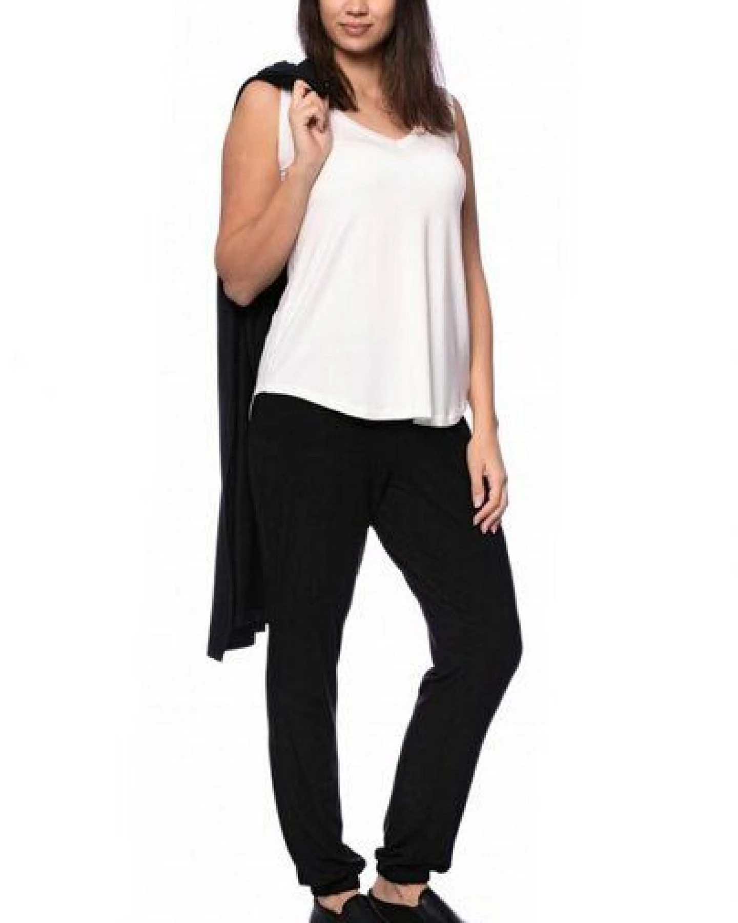 Ingoria KAYLA langer Jersey-Cardigan – Ansicht 3