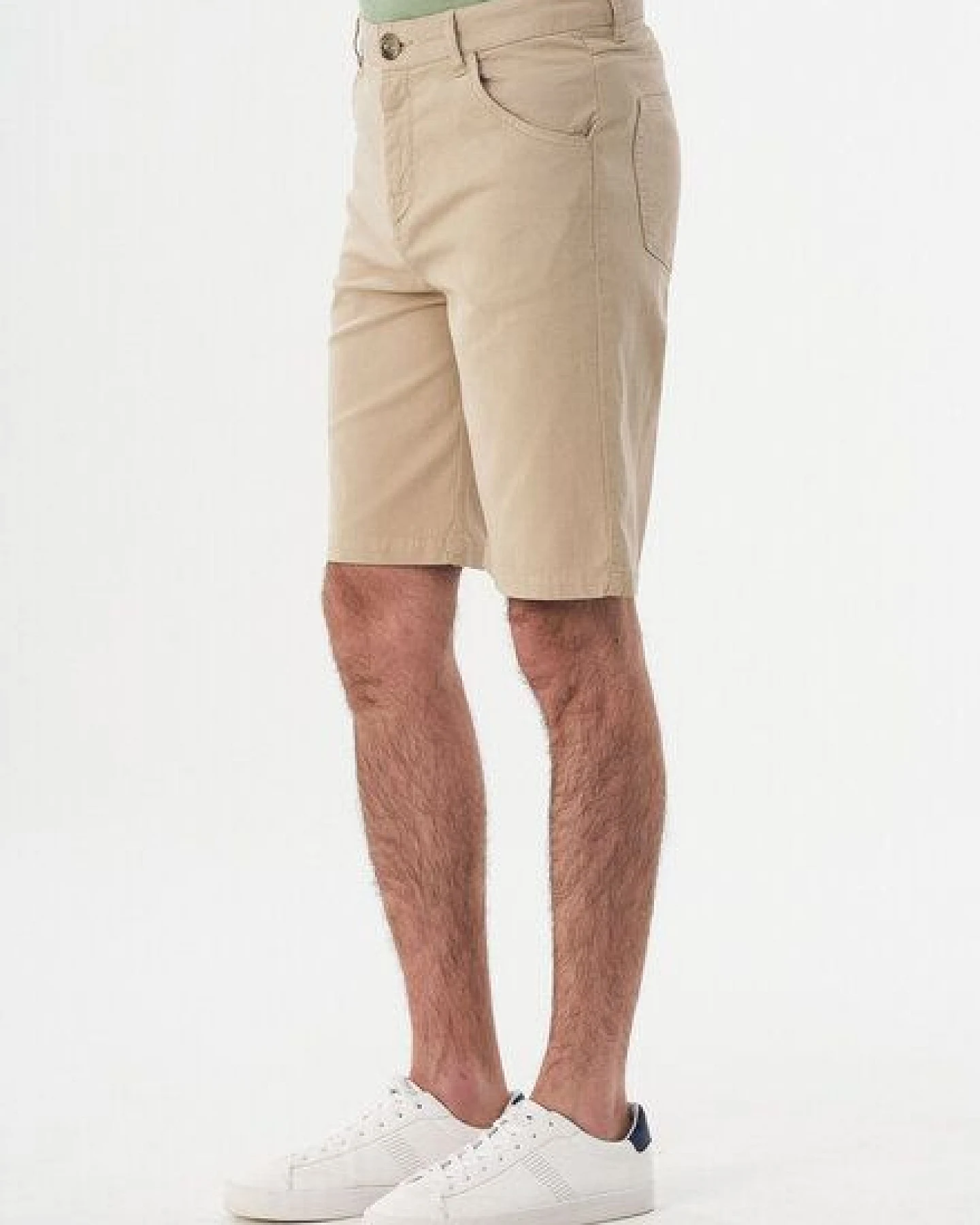 ORGANICATION Five-Pocket-Shorts aus Bio-Baumwolle – Ansicht 2